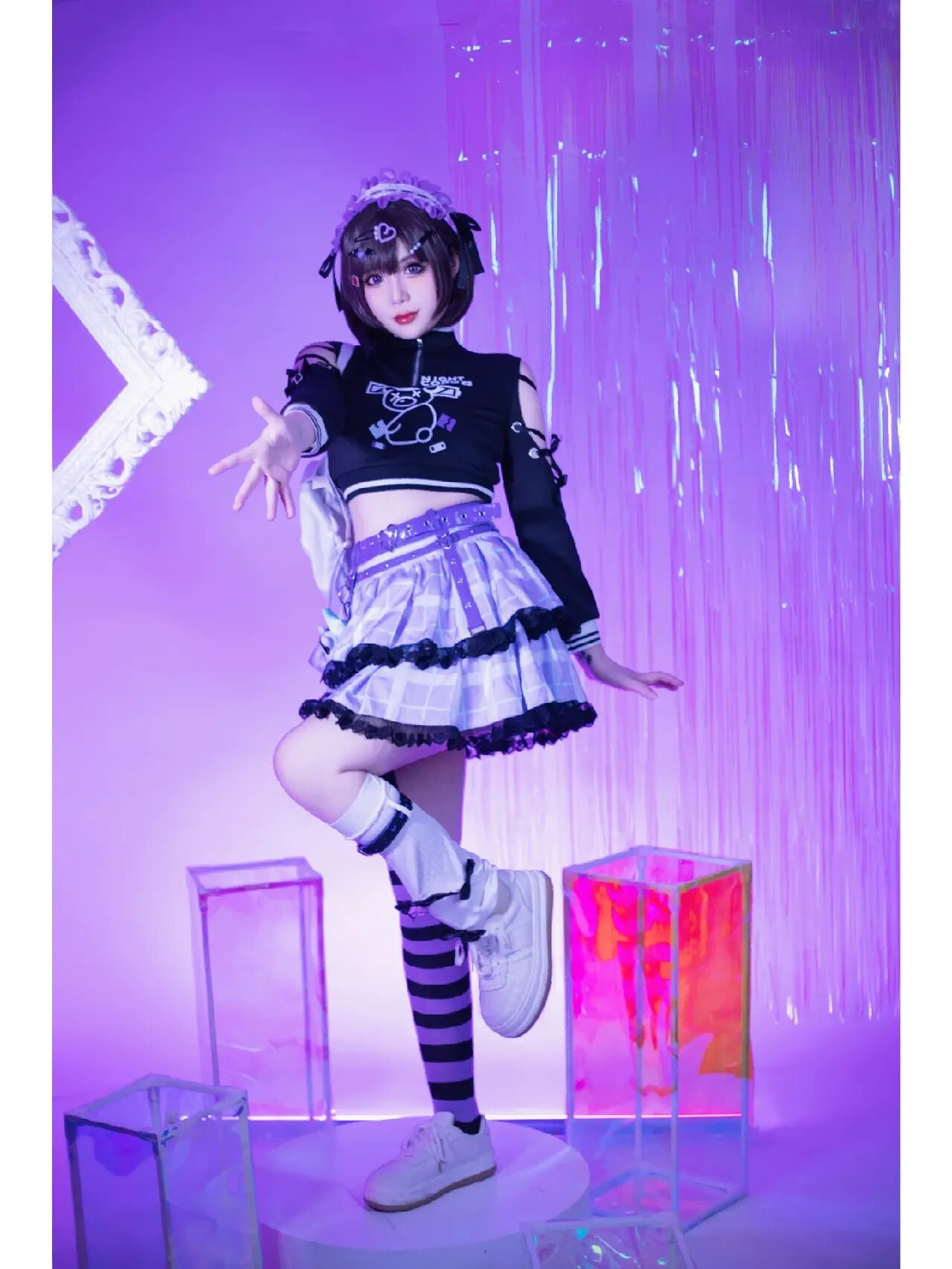 世界计划彩色舞台pjsk25时东绘云cos coser:羊大真人 感谢模特小姐姐