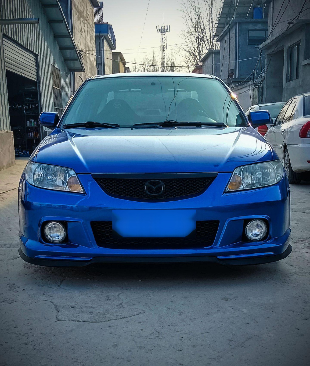 06年马自达323运动限量版升级美规套装,全车原版,保险审车全年