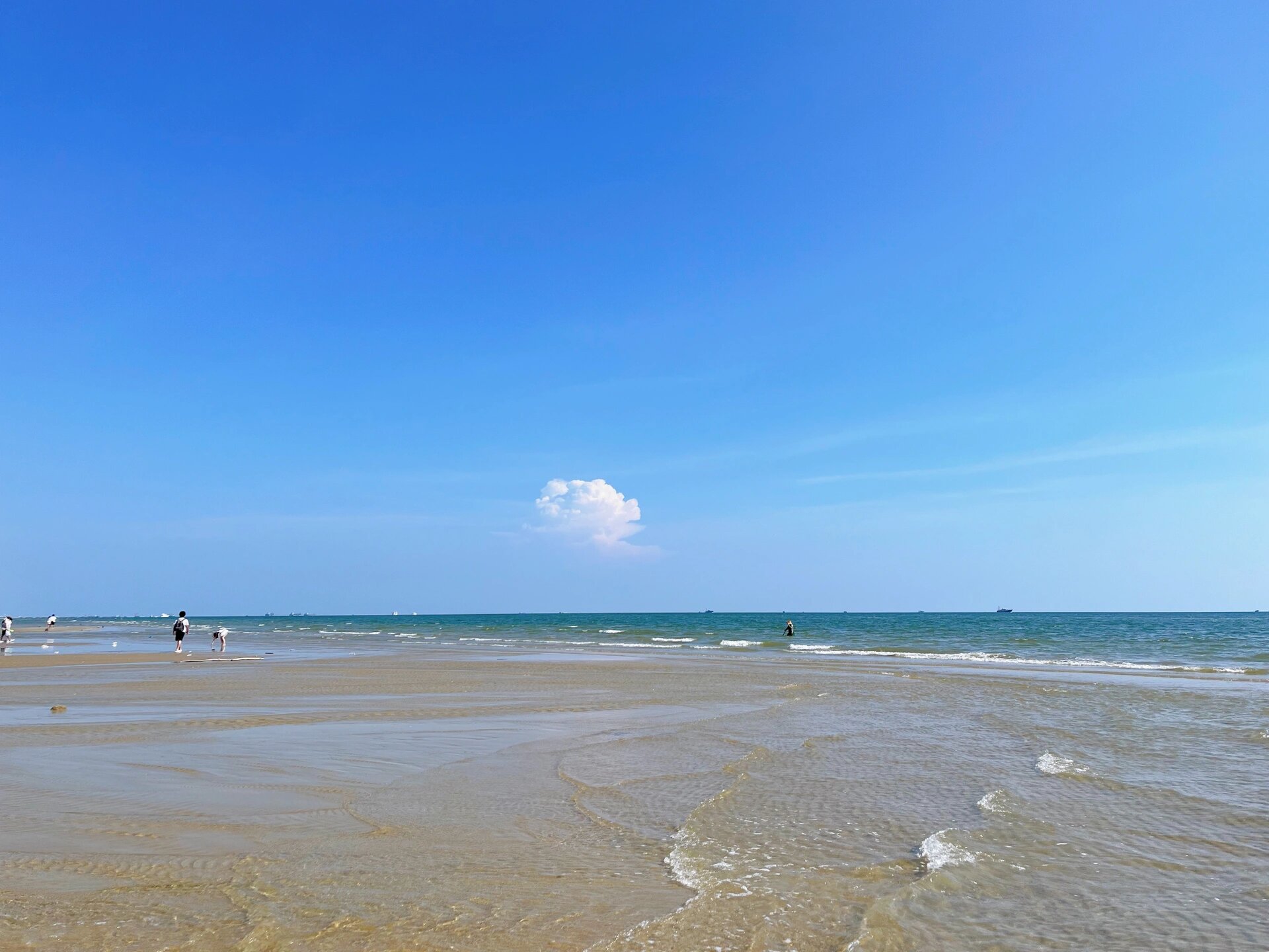 北海海神广场 如果不想在北海看人头,那就来这里吧