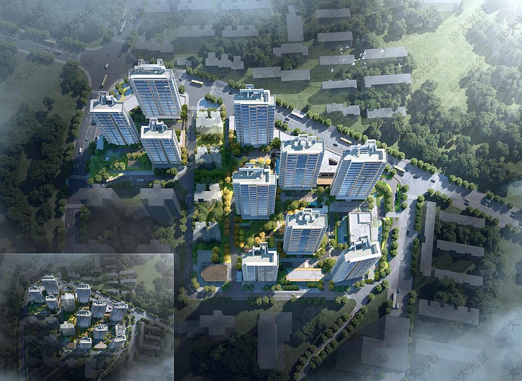 湖工大马房山校区与省汽配厂宿舍位于武汉市洪山区石牌岭东一路12号