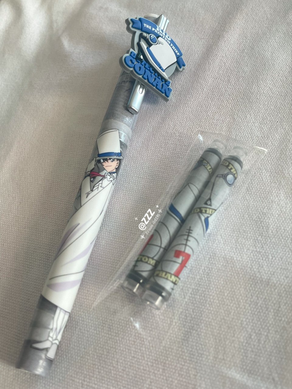 名侦探柯南盲盒笔|隐藏款怪盗基德 晨光出的柯南盲盒笔(在杂物社能