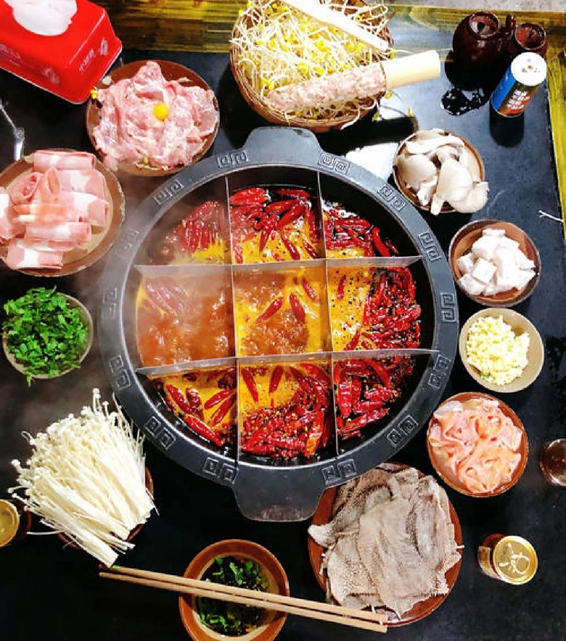 九宫格火锅为什么分九格?怎么涮不是瞎涮?