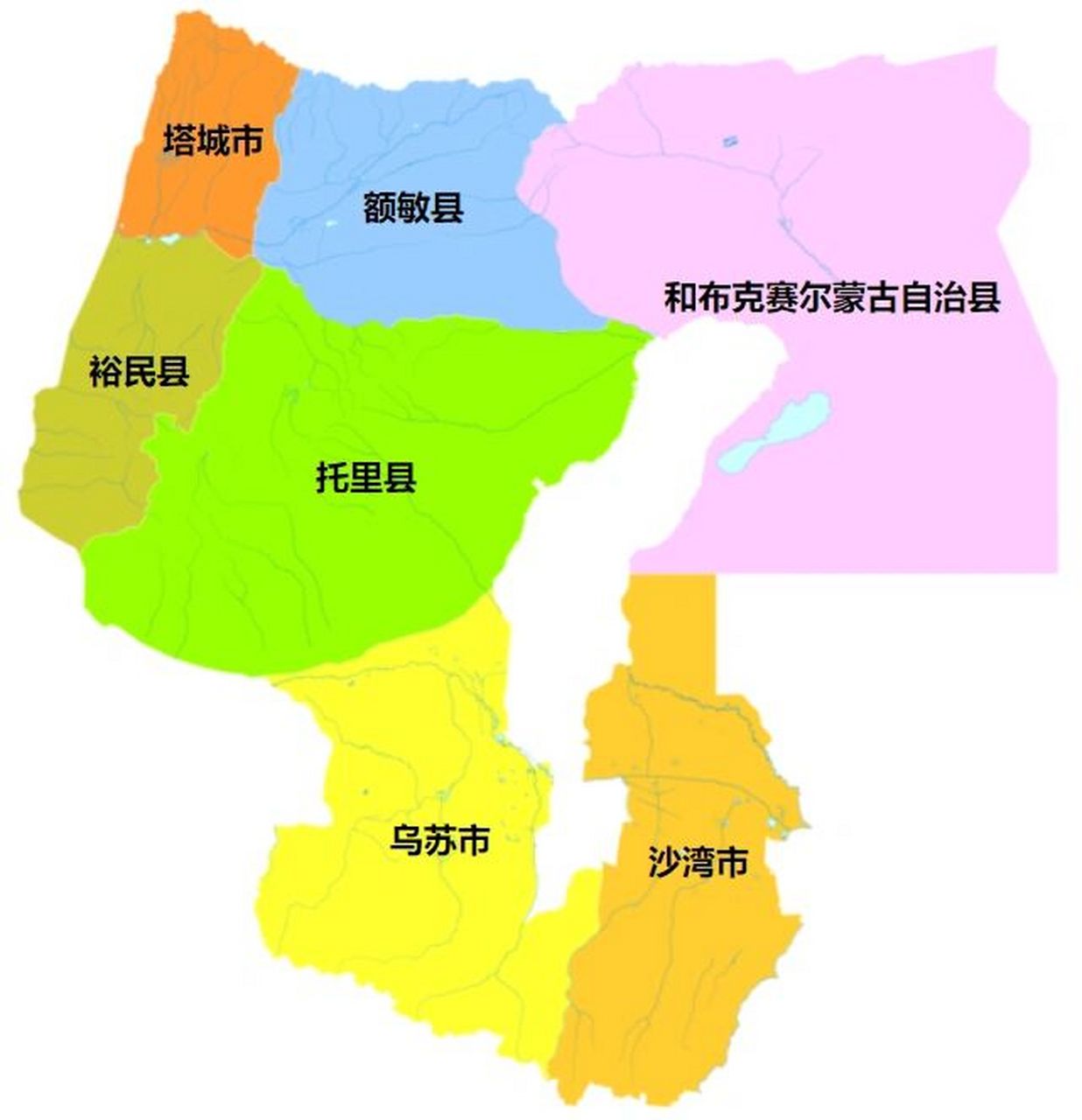 新疆伊犁地理位置图图片