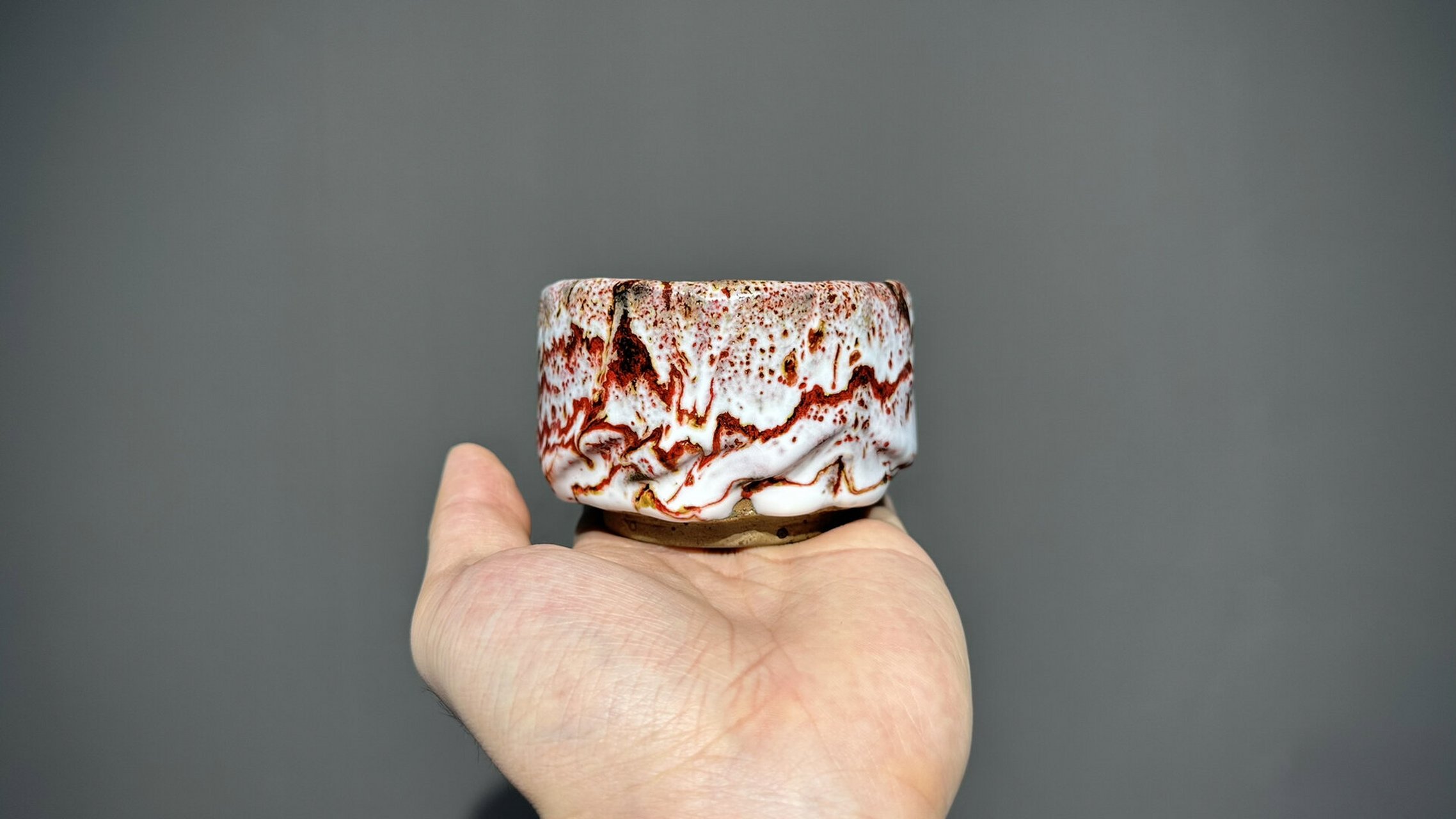 沐焰瓷坊|王忠伟 沐焰银标中号杯 王忠伟沐焰杯作品