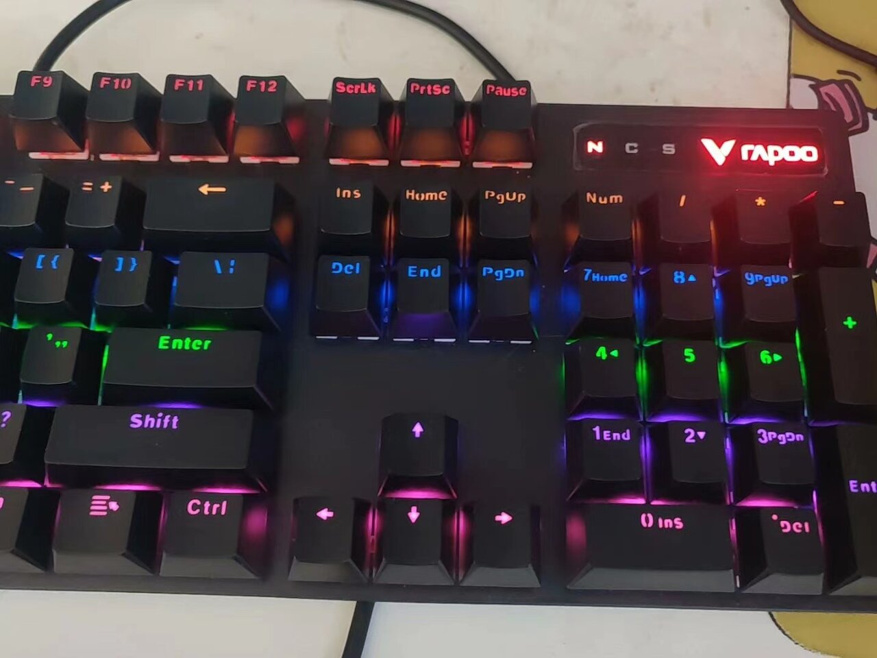 雷柏v500pro 雷柏红轴 机械键盘 修复 雷柏v500pro 雷柏红轴 机械键盘