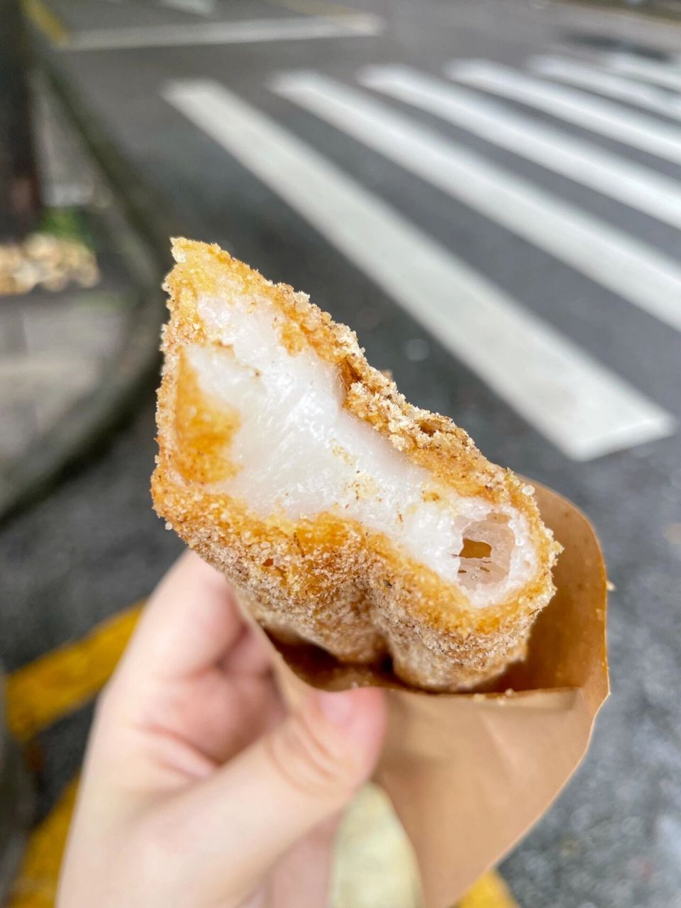 粮道街美食|外酥里糯的酥饺093r一个糯叽叽 武汉快消失的传统小吃