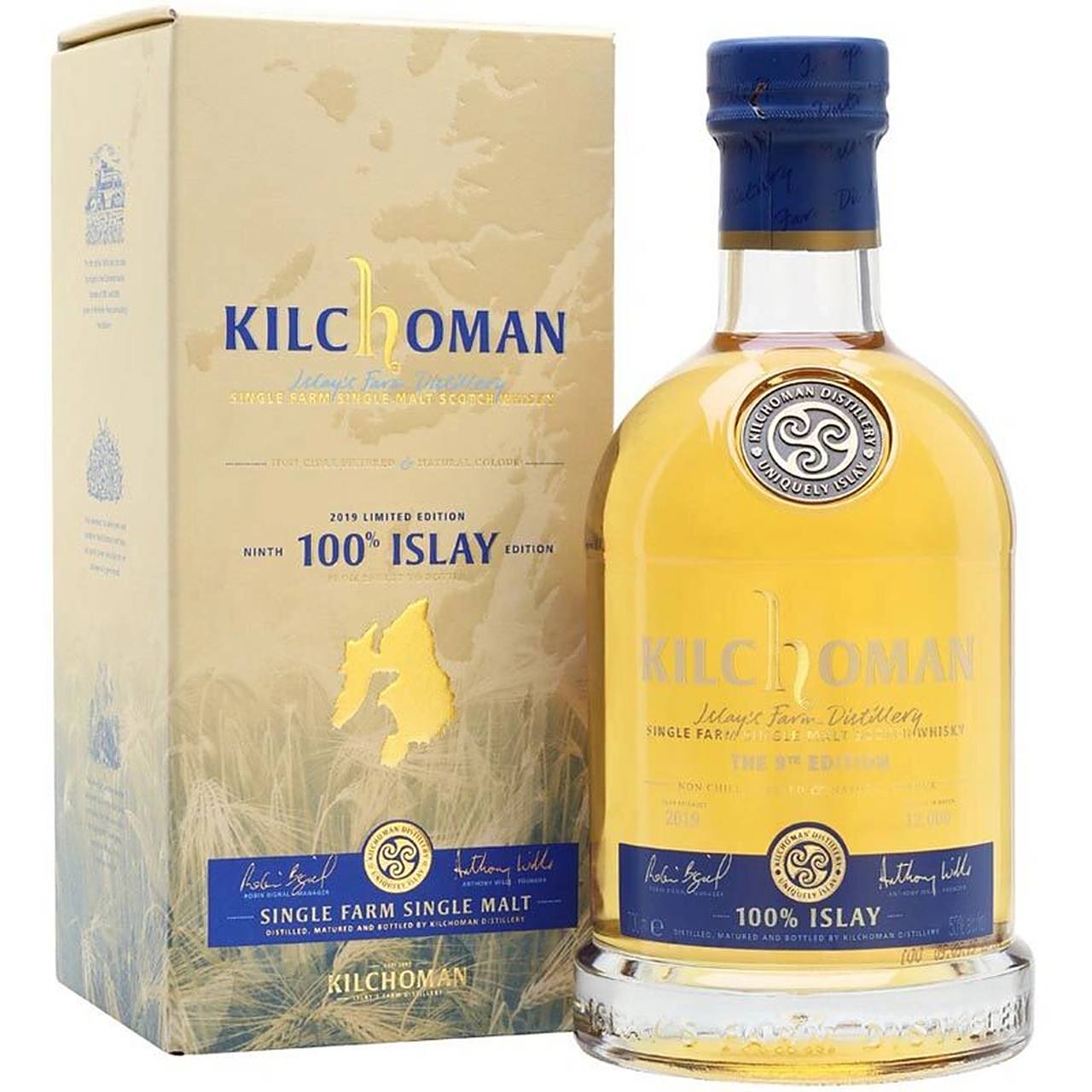 齐侯门100%艾雷岛第九版单一麦芽威士忌 kilchoman 100% islay 9th