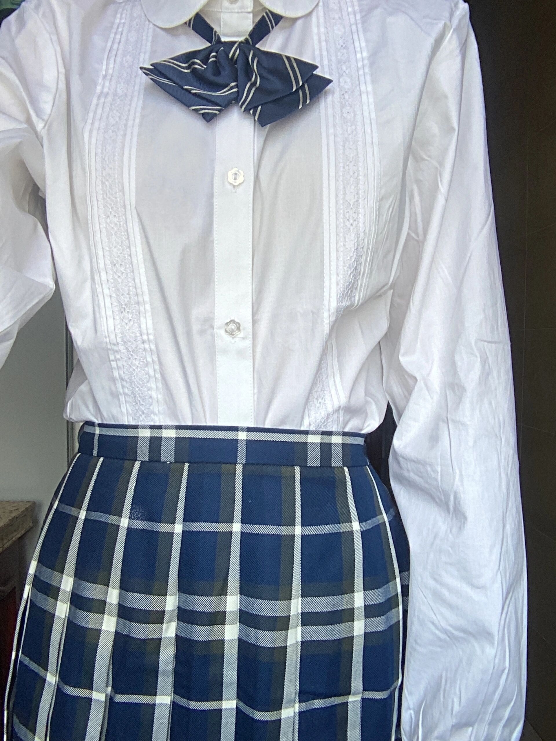 石家庄二中校服 礼服真是太好看啦!期待了好久终于穿上了!