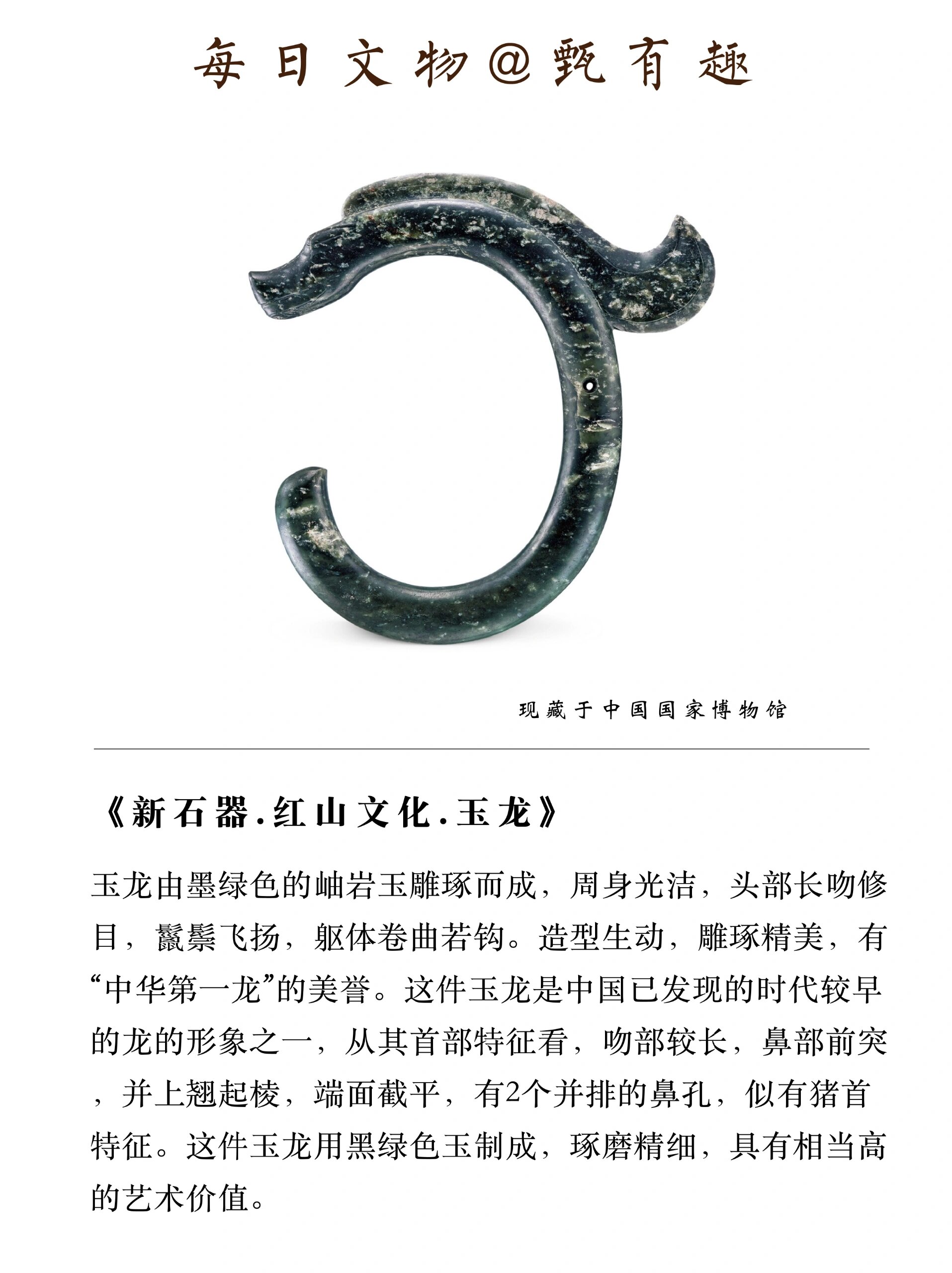 中华第一龙——红山文化玉龙