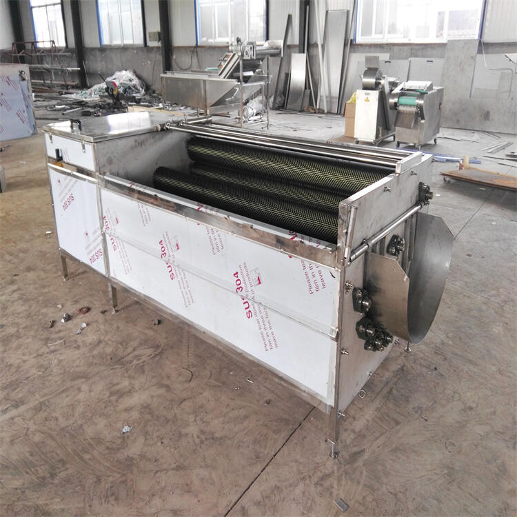 芋头毛辊去皮机提高了芋头去皮的效率和品质,成为了芋头加工行业的