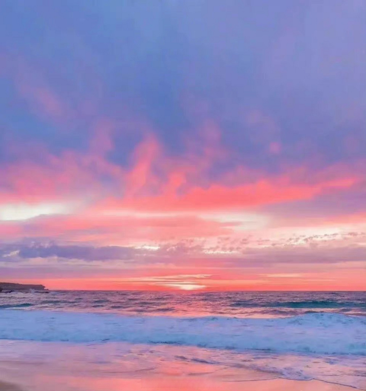 又一年粉色天空,她依旧在想他!