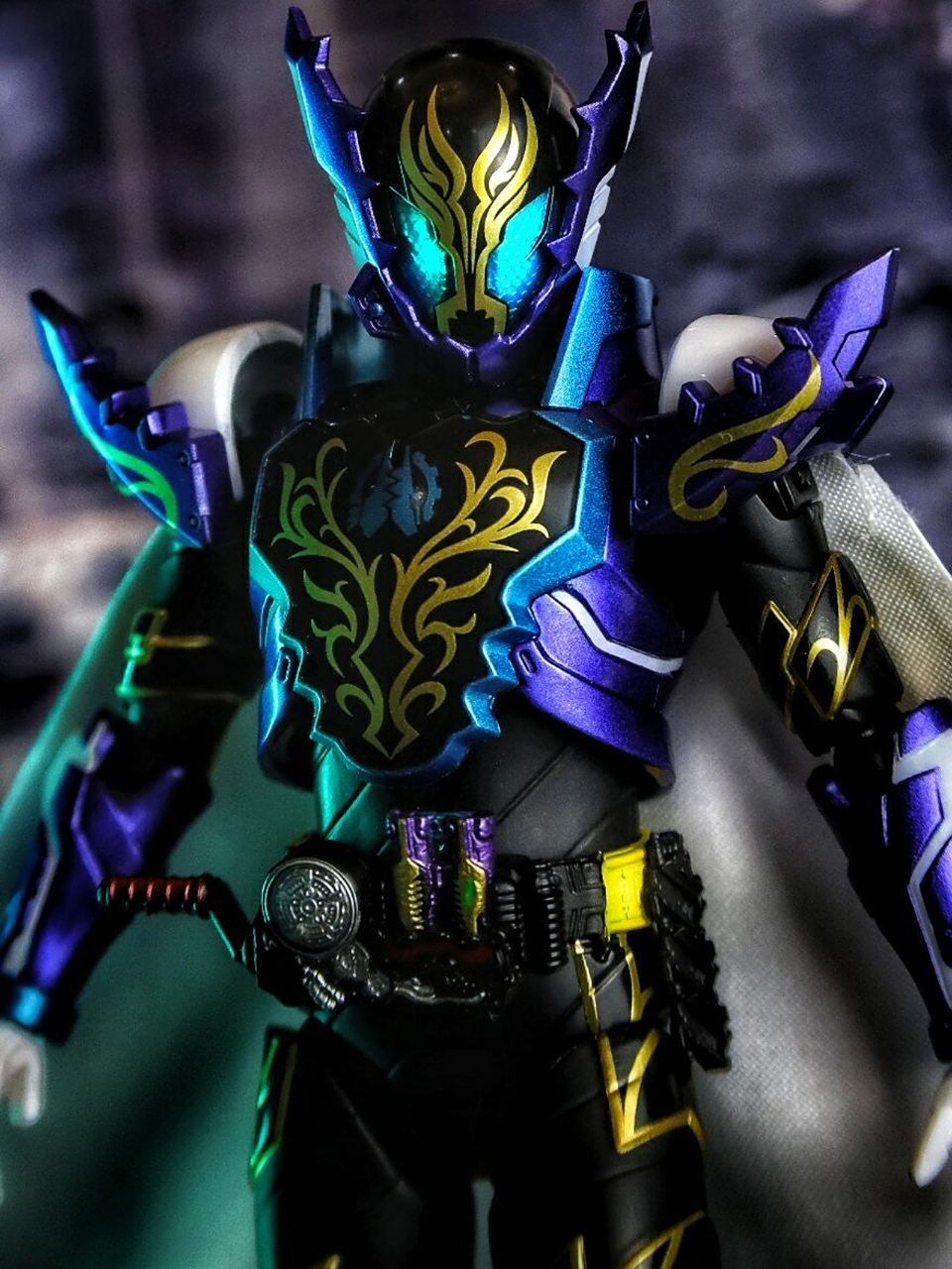 shf 假面骑士prime rogue 鳄霸 将披风换成了可动布 渣拍