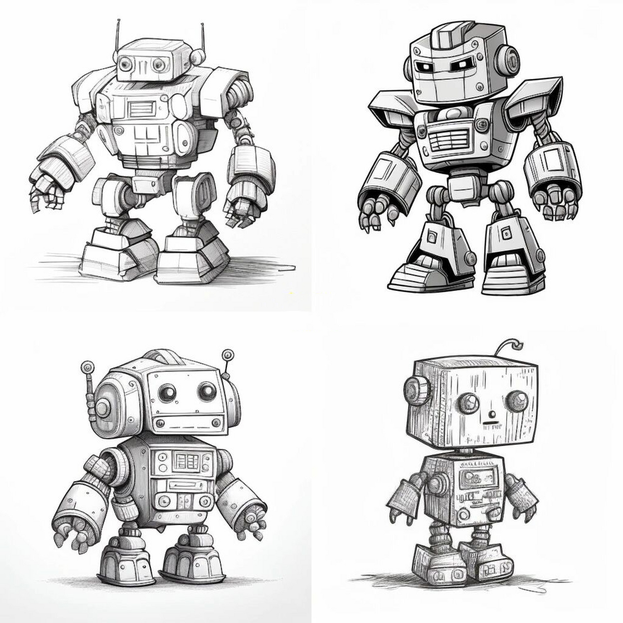 0615这么多个机器人,都打包带走吧～～ 那么多个机器人,总有一个