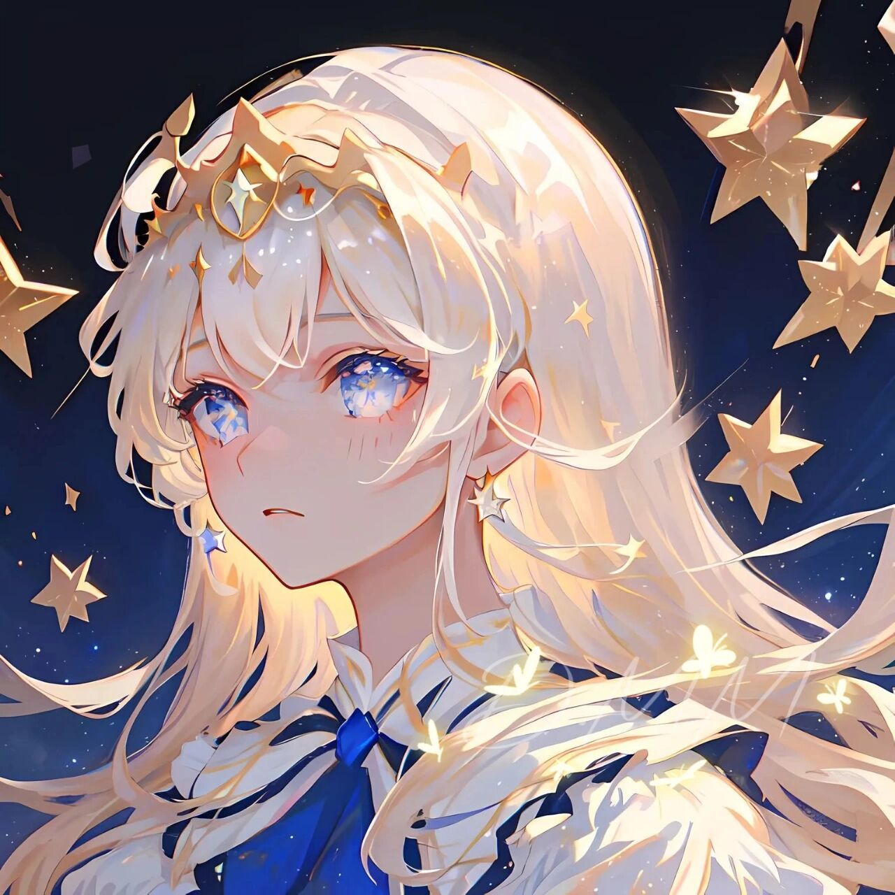 推荐动漫头像 97 小众宝藏蓝色系漫头97          欢迎大家自取做