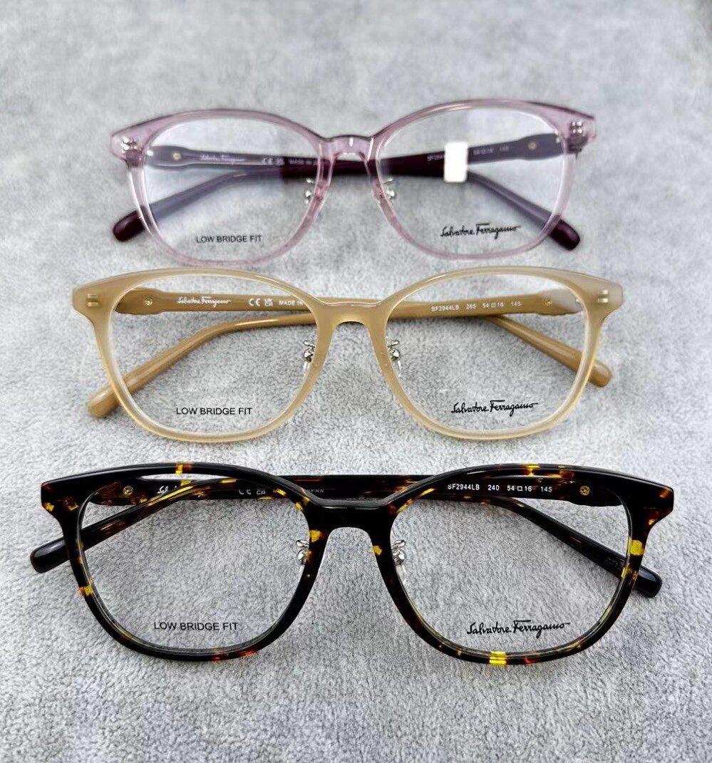 正品 菲拉格慕 板材新款眼镜框 多款颜色可挑!