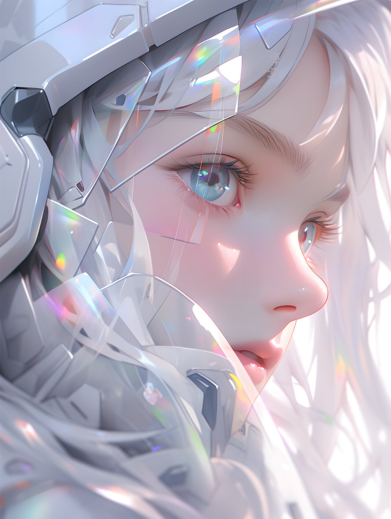 头像| 科技感未来女战士