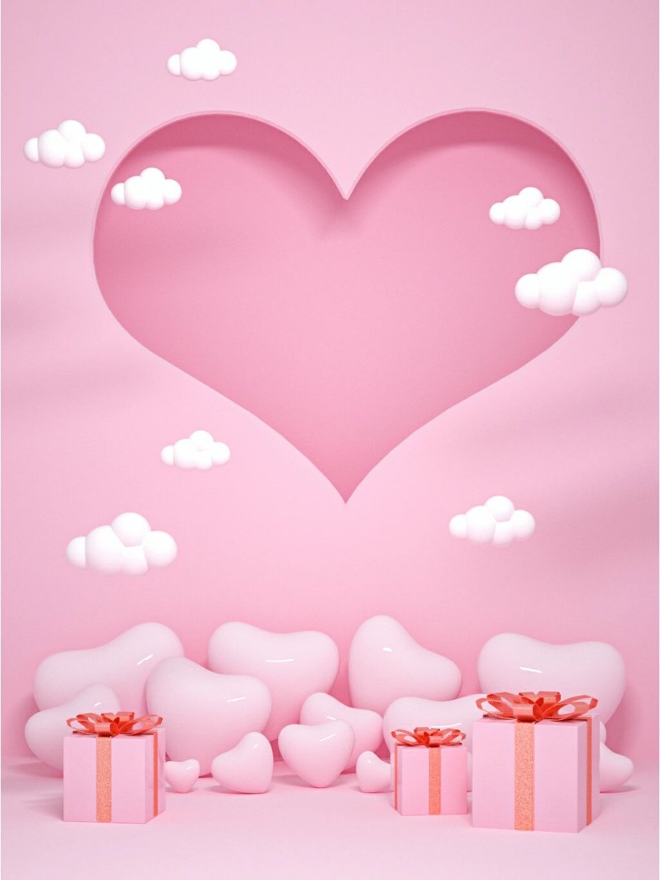 这组粉色系背景太绝了!