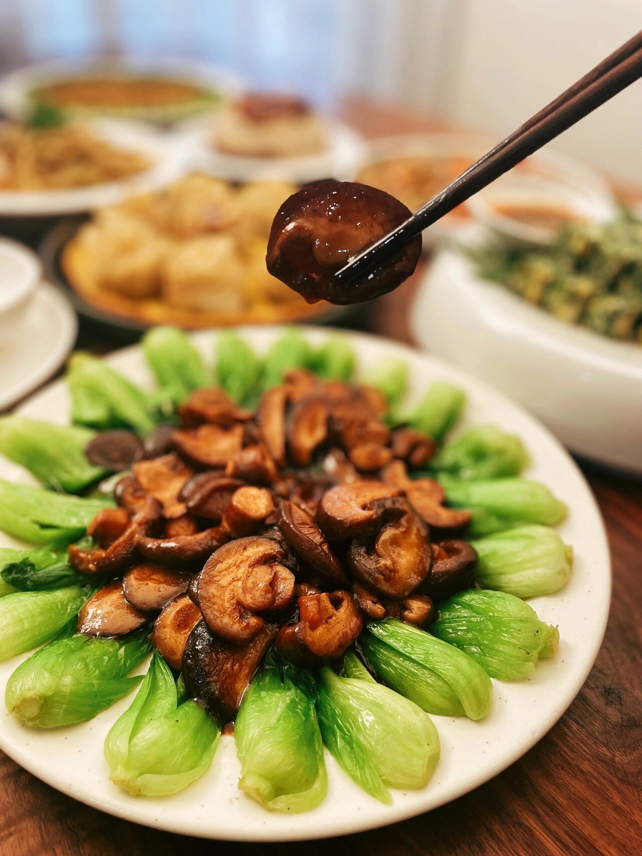 7615年夜饭素食系列|香菇油菜