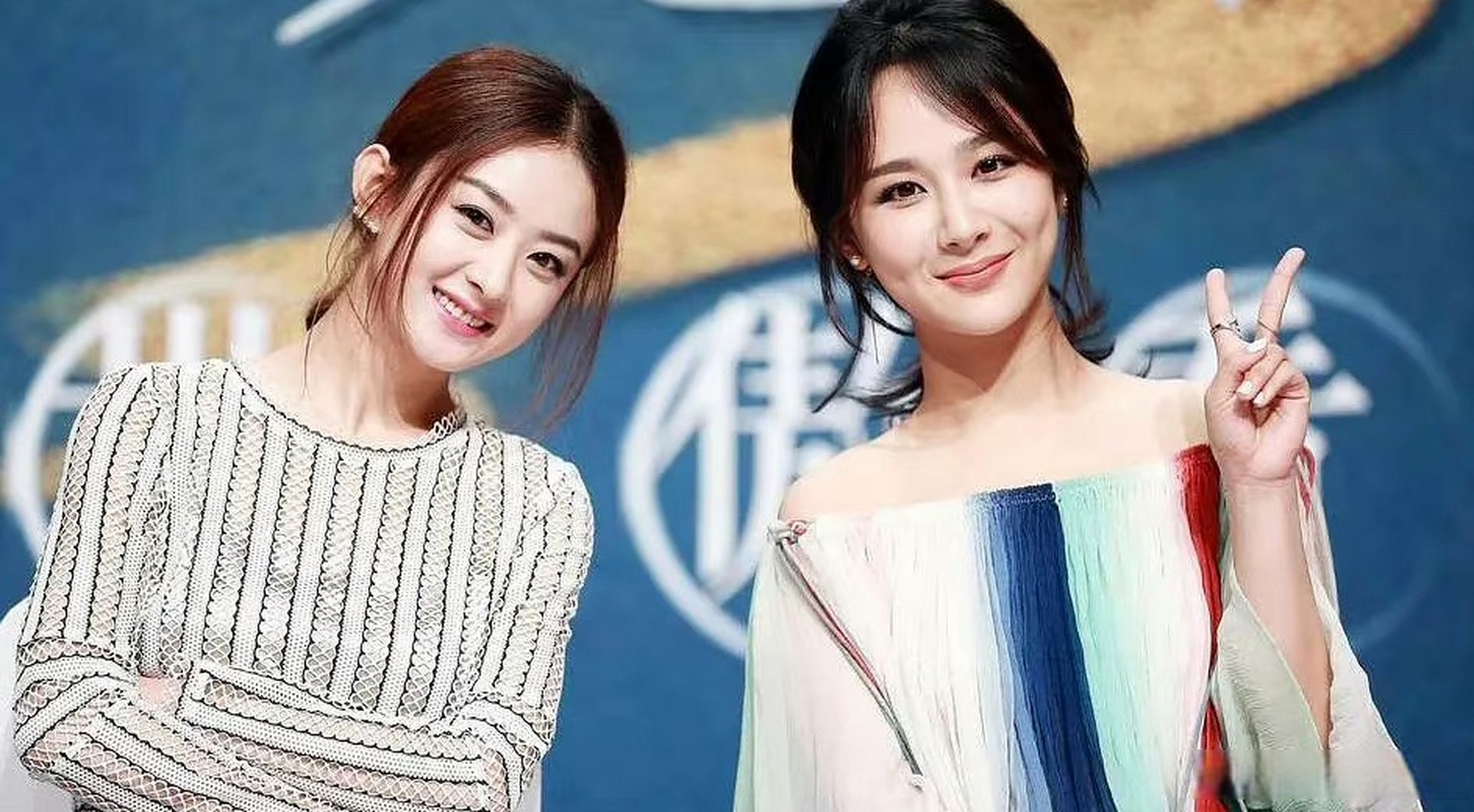 杨紫和赵丽颖的同框照,这应该是杨紫最想销毁的照片吧