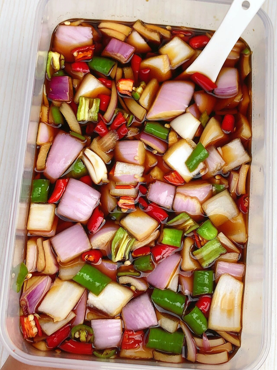 99具体做法99 11566洋葱切小块771勺盐2勺醋浸泡半