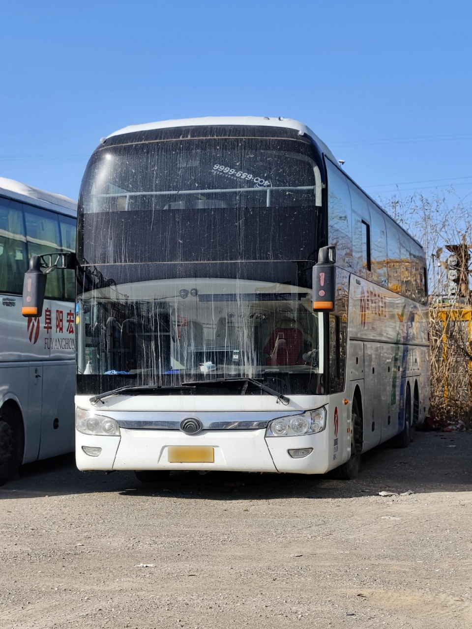 宇通zk6146三轴旅游客车 阜阳汽运集团涂装 阜阳宏运旅游涂装