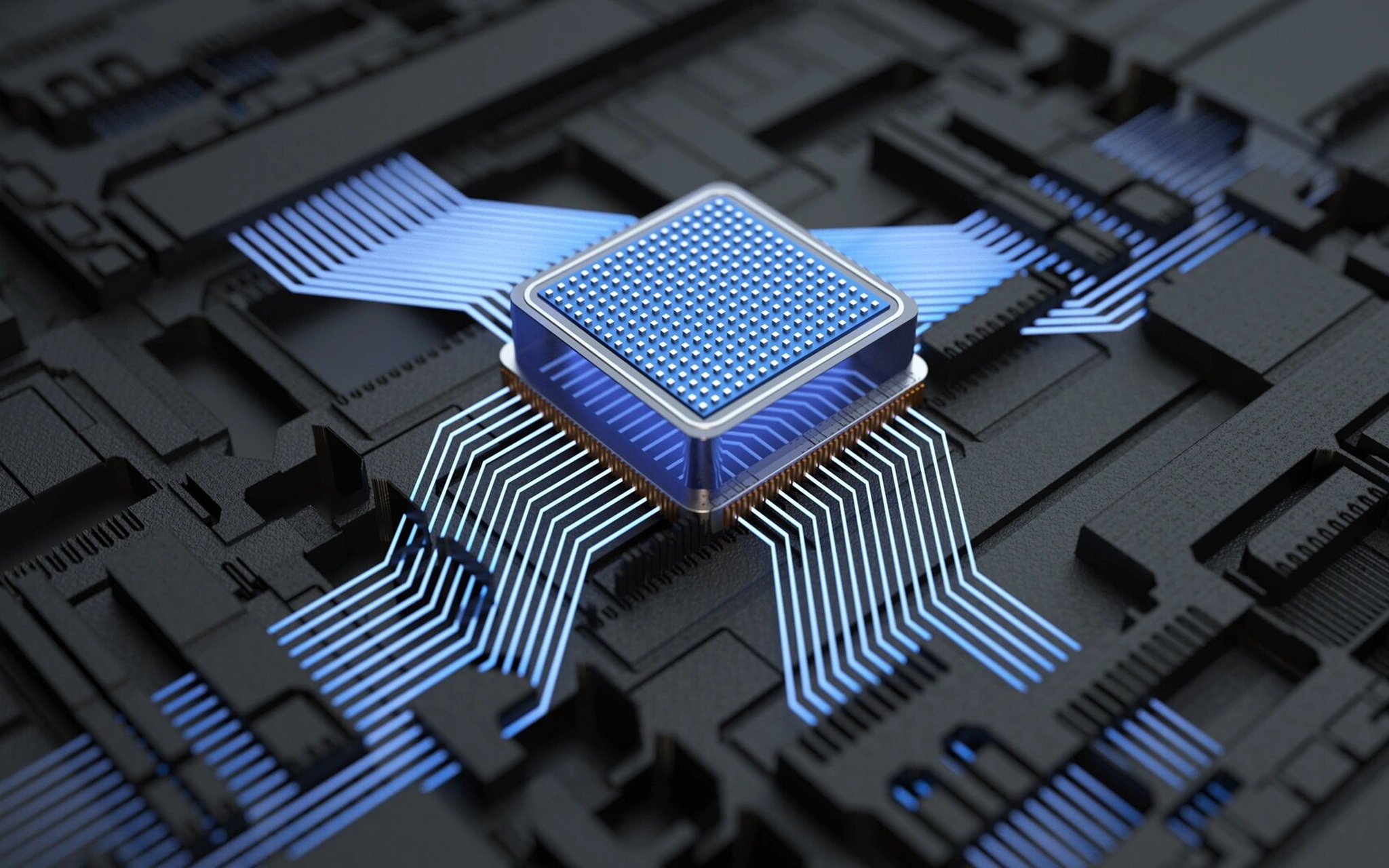 科技芯片背景图 今天分享一波摄图网超炫酷的科技芯片高清背景,非常