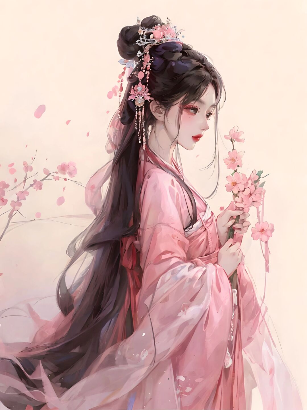 古风美人|桃花仙子94                     此图片由制作生成.