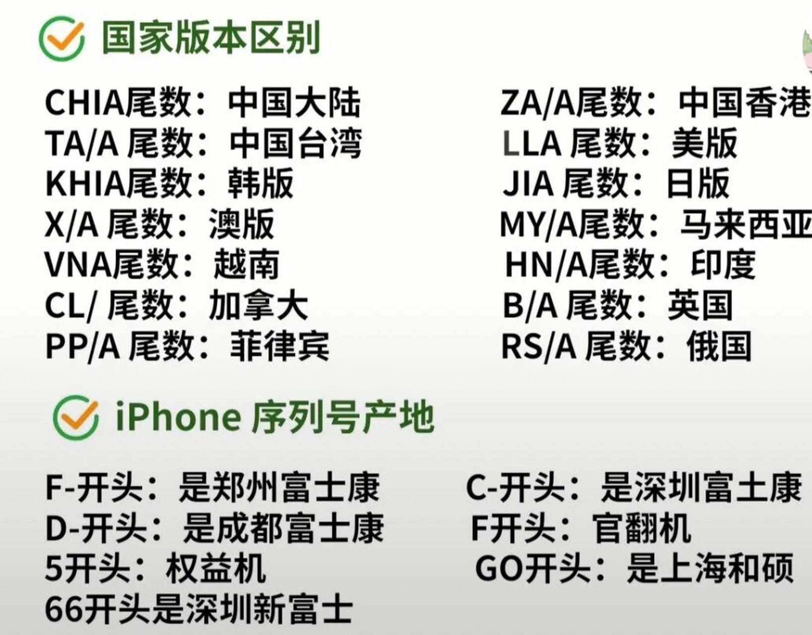 教你一招,快速识别iphone的版本,产地,机 苹果手机详细科普——版本
