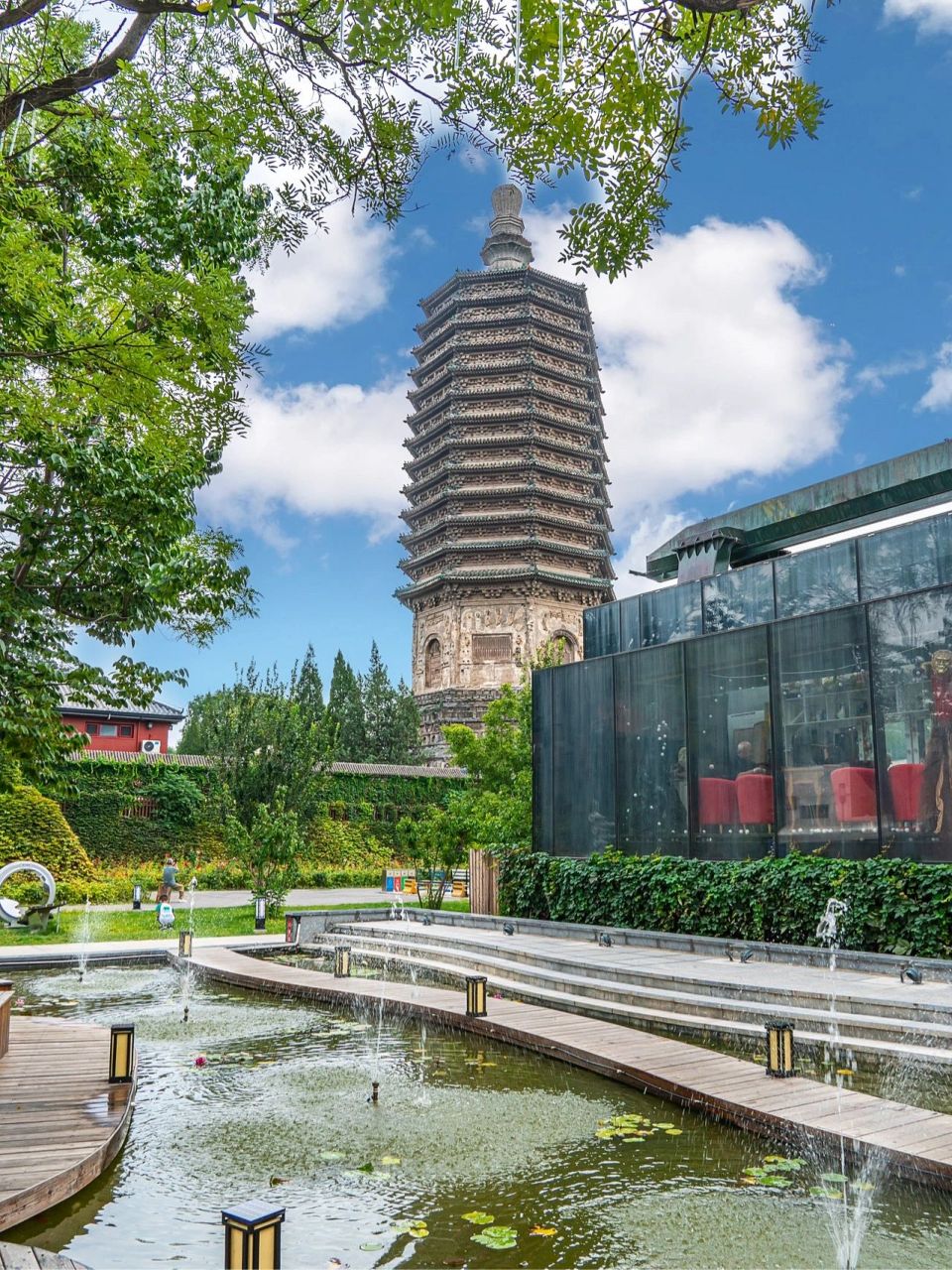 天宁寺塔|6015北京市区最古老地面的建筑 广安门外护城河西岸不