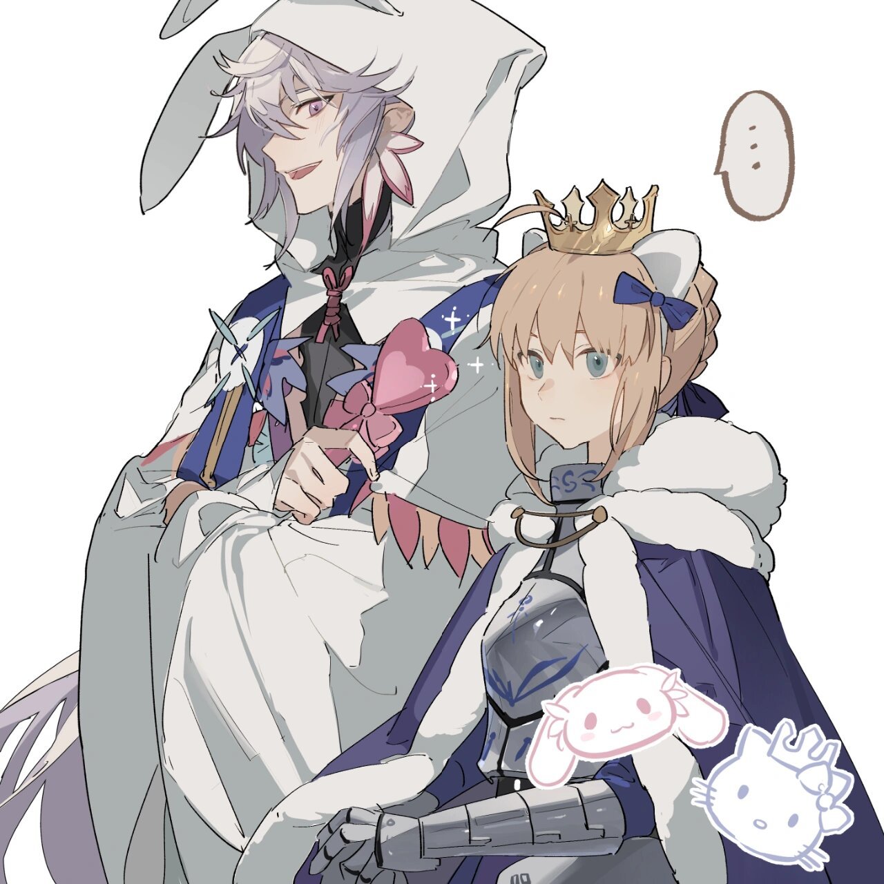 梅林x阿尔托莉雅 画师:织布机loom