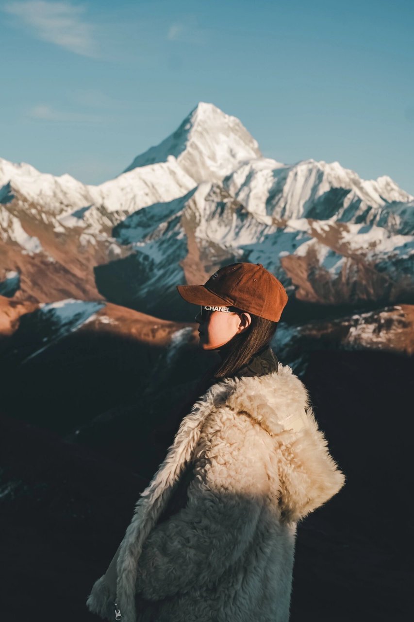拍摄地点:冷噶措 拍摄时间:今天 #旅游# #旅拍# #川西旅拍##贡嘎雪山