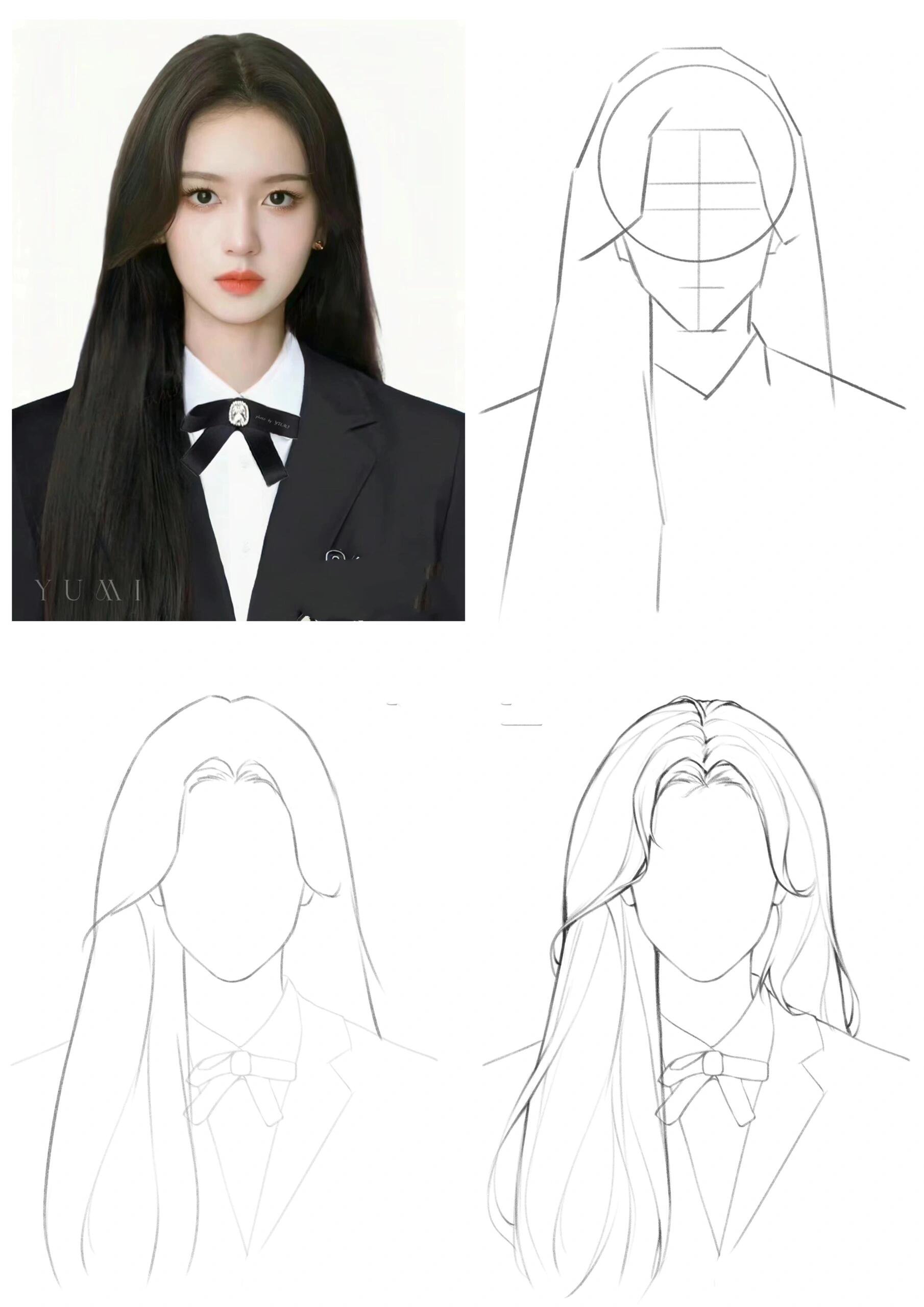 发型怎么画 | 附过程