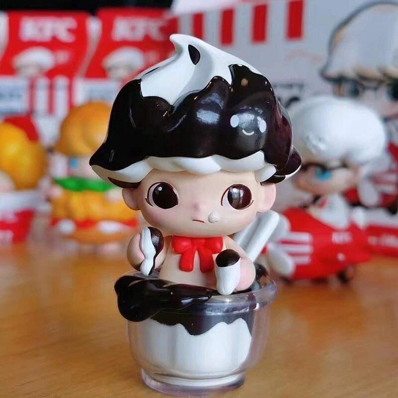 泡泡玛特dimoo肯德基联名版