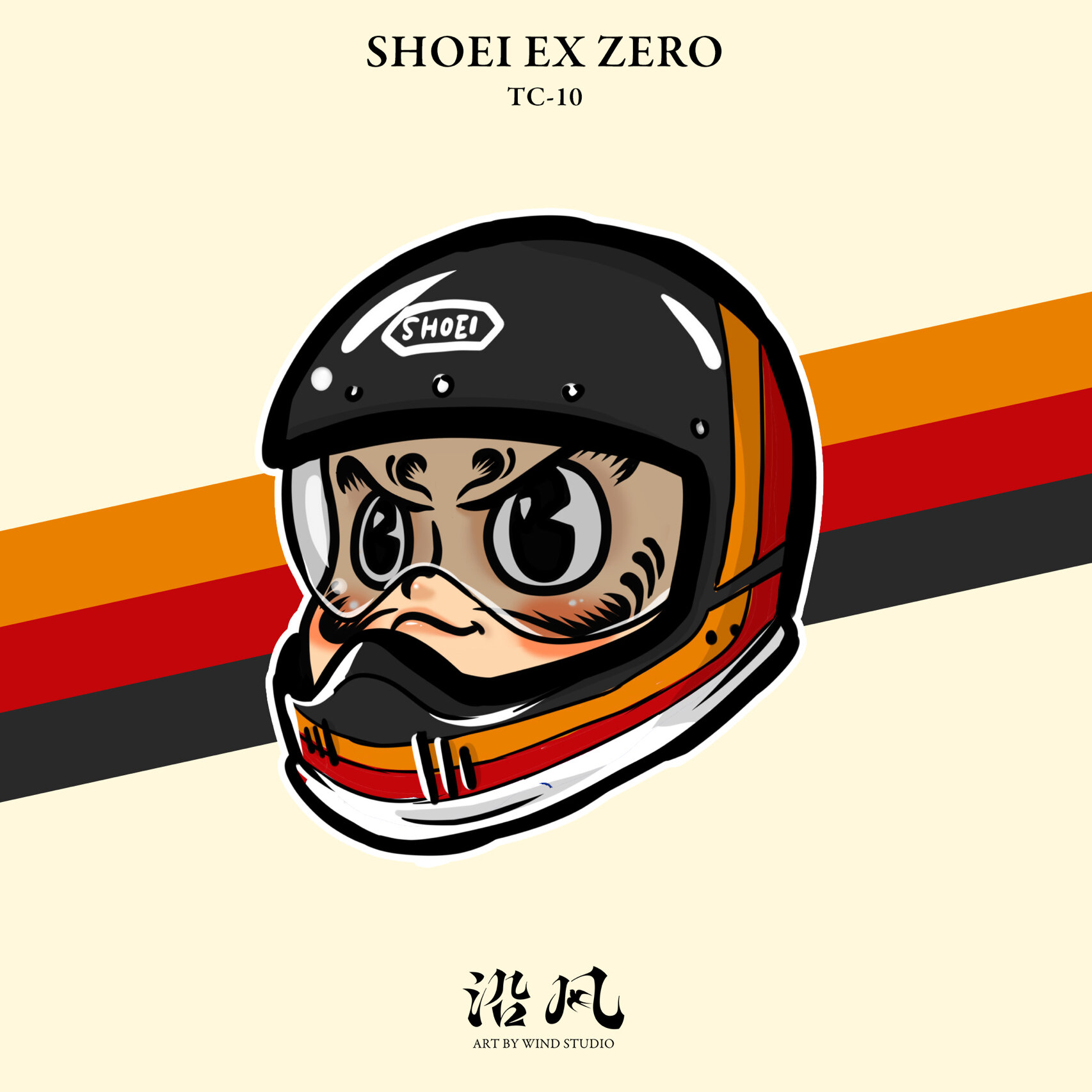 头盔第三弹·shoei ex zero