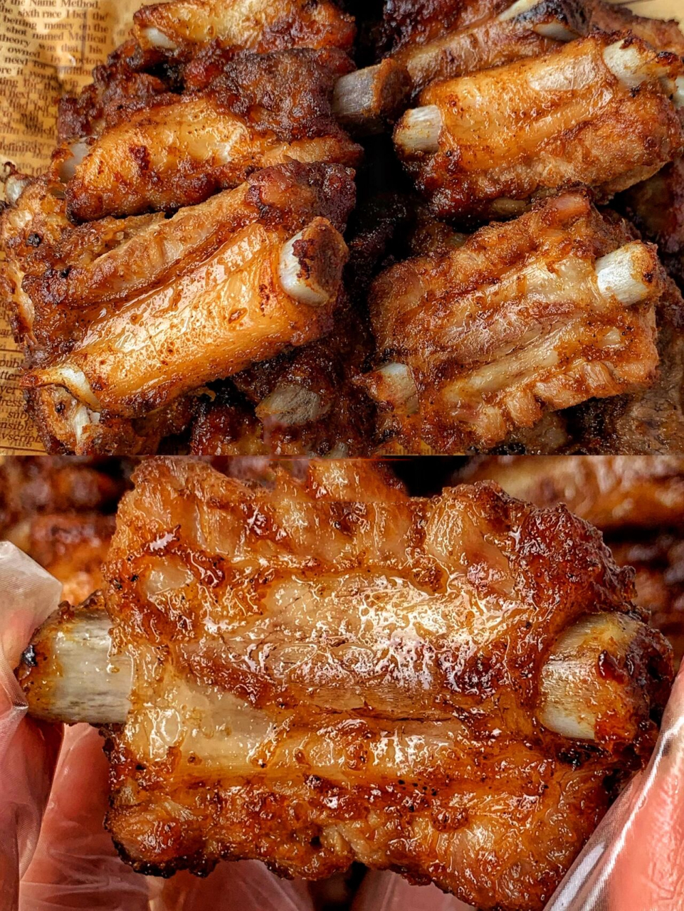 外酥里嫩7515椒盐蒜香金牌炸排骨 详细教程 椒盐蒜香金牌炸排骨