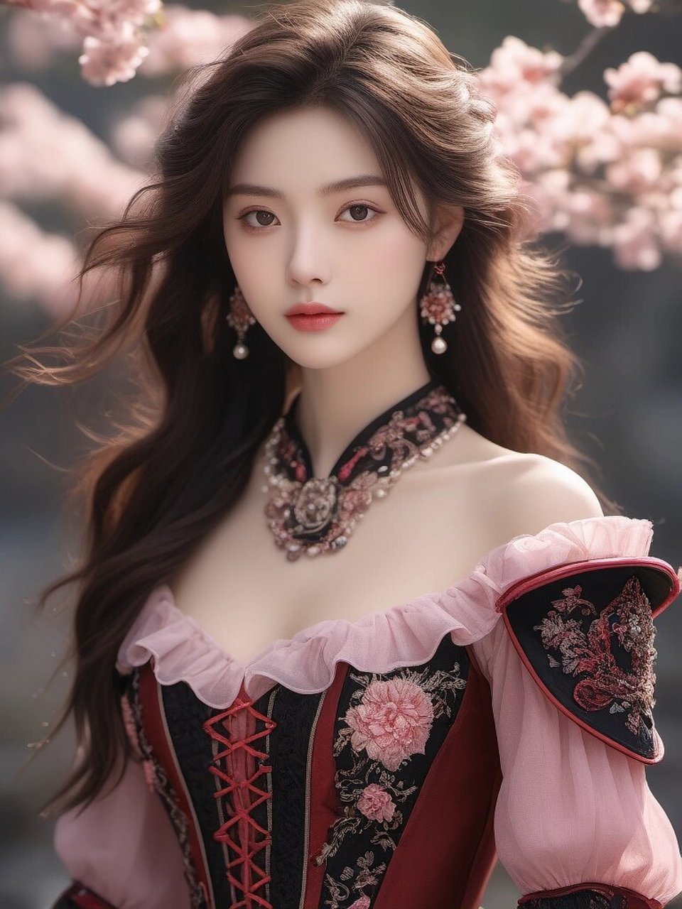 ai真实感绘画-古风美人 选用美图秀秀旗下小程序whee,主推人物,国风