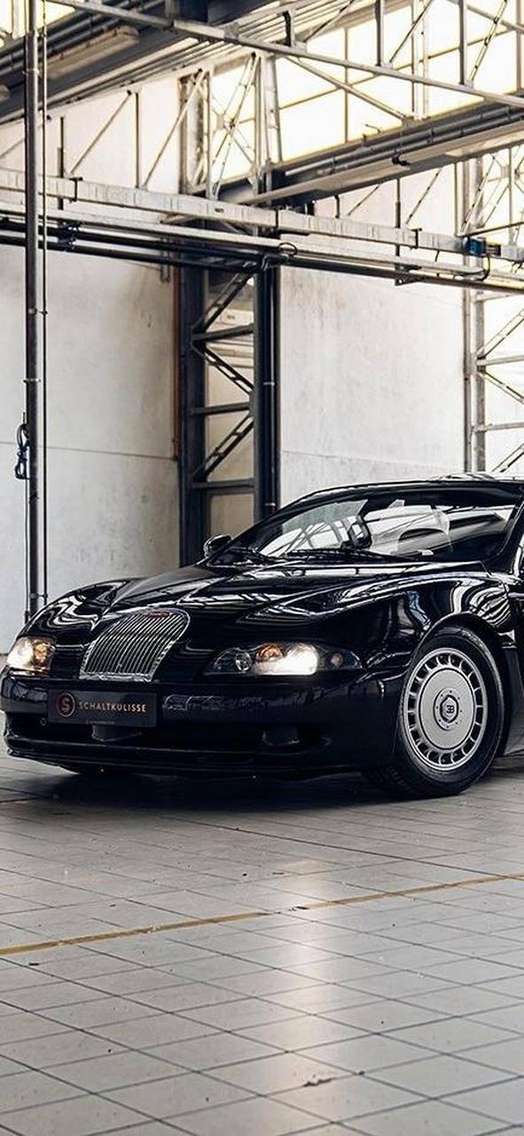 布加迪eb112四门概念车,布加迪在1995年倒闭关门前最后一部概念车作品