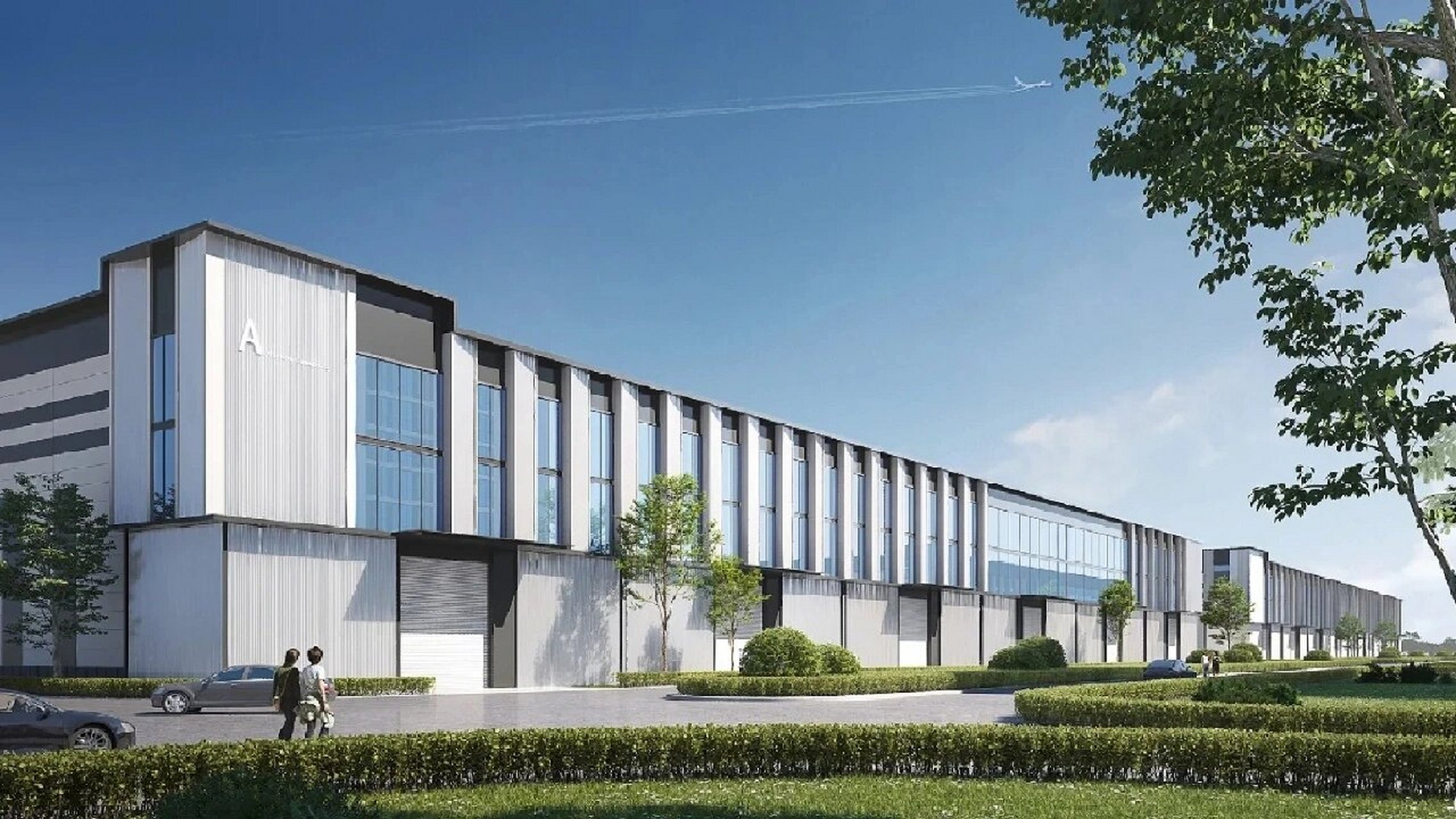 仓库厂房立面意向图4