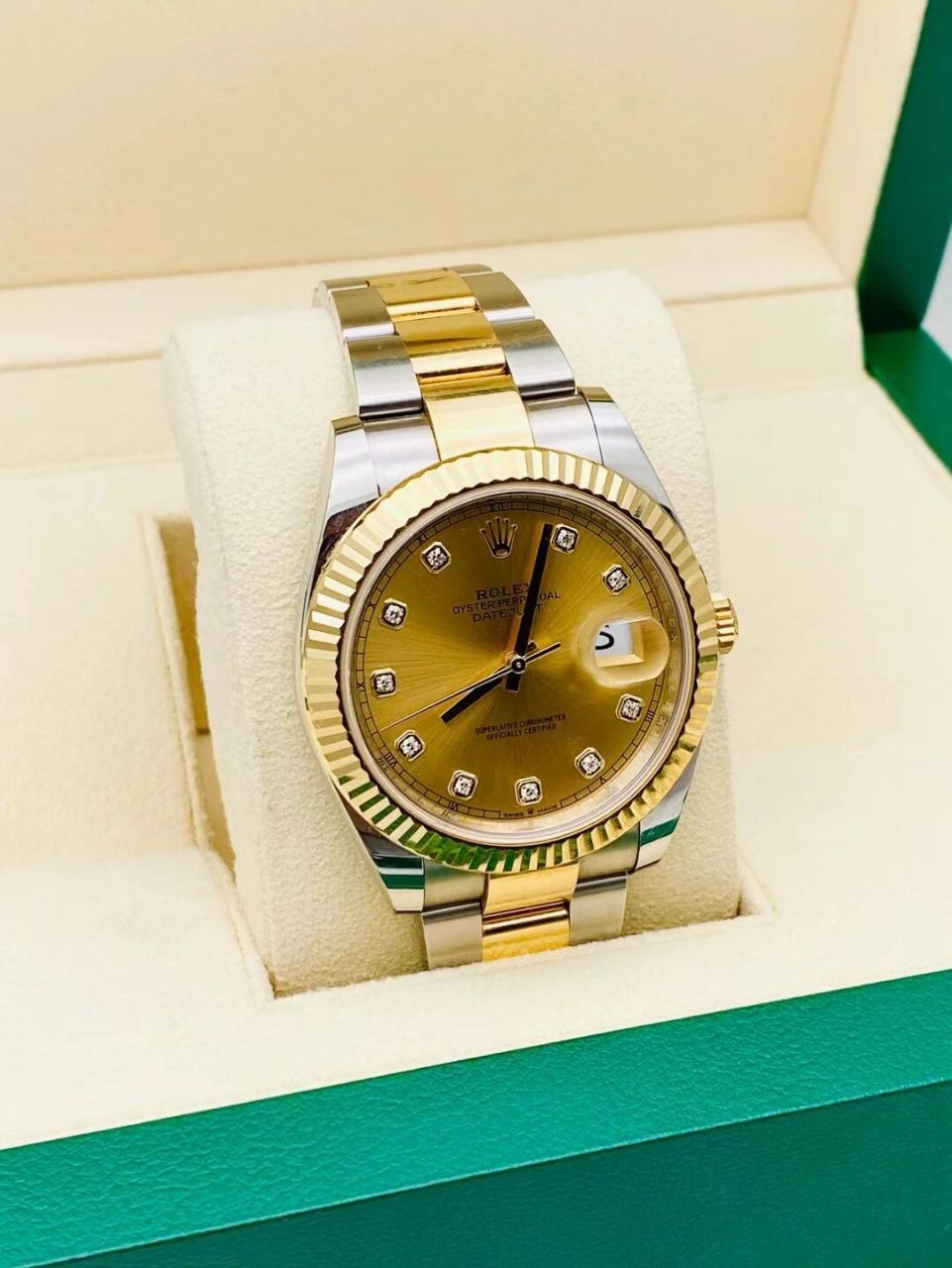劳力士手表 rolex劳力士日志型系列m126333-0011 附件:21年5月全套,带