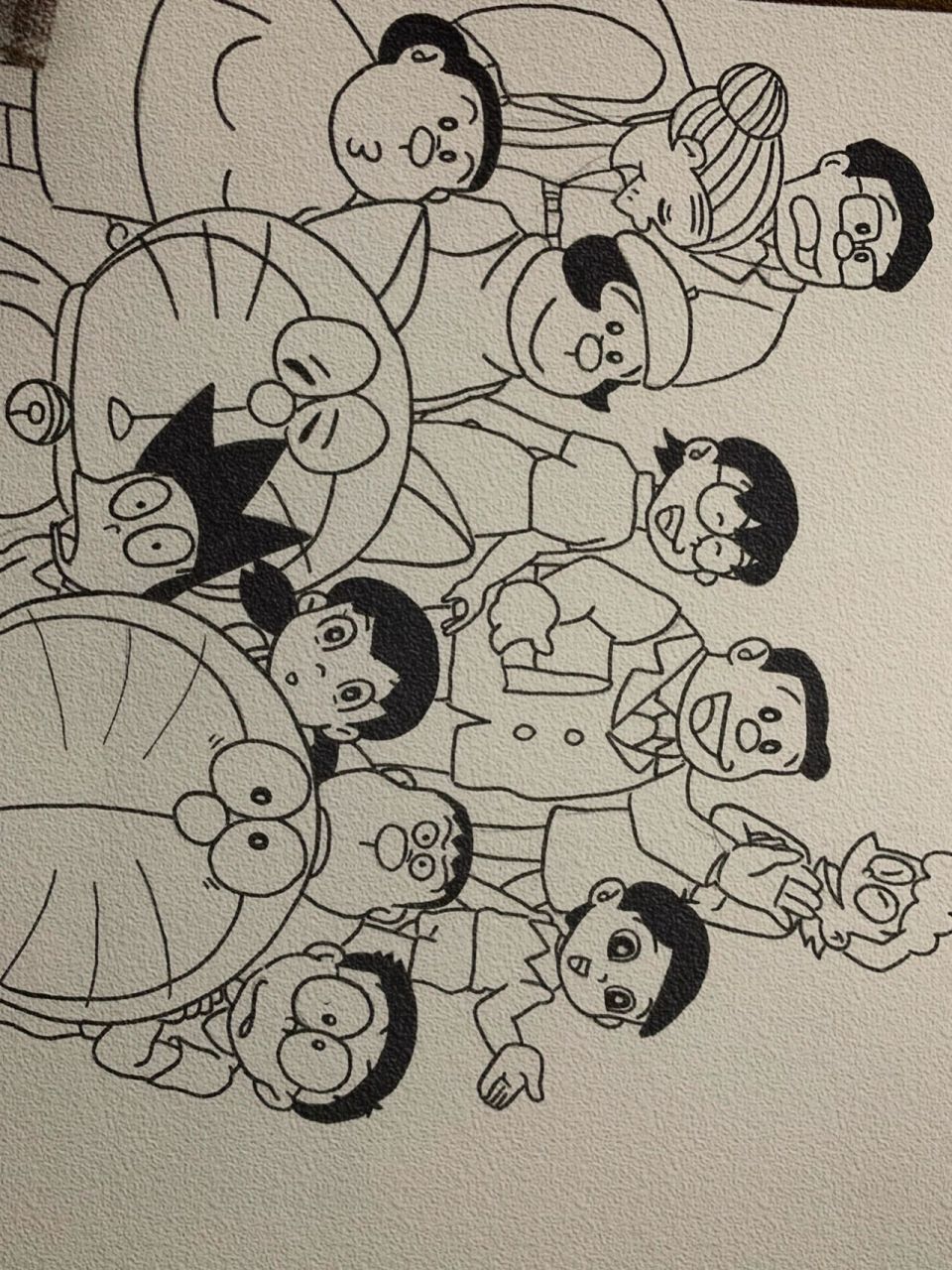 手绘|哆啦a梦人物合集 020202哆啦a梦人物合集来啦 图都是网上