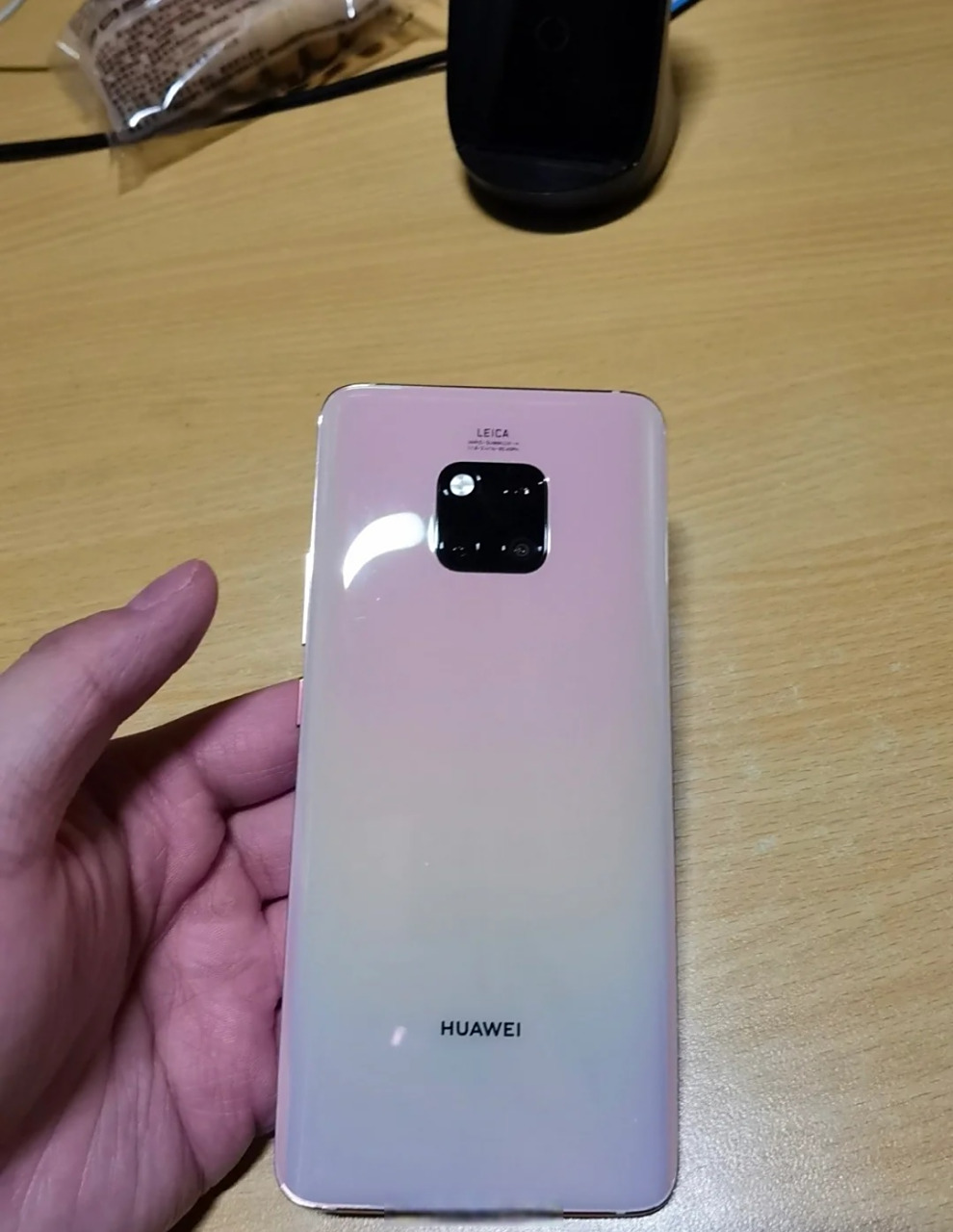 mate20pro樱粉金,稀有配色