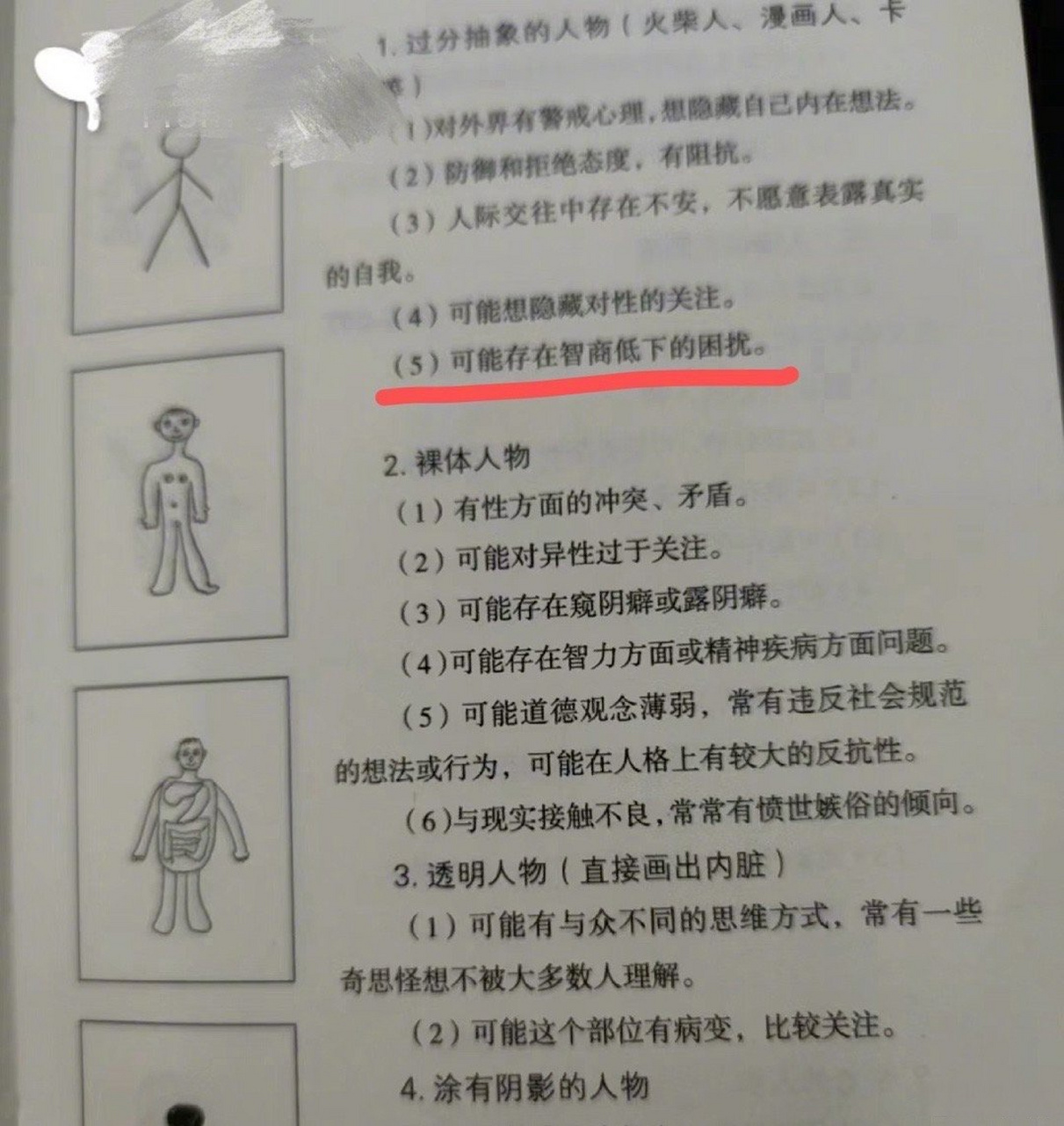 做了个房树人测试 然后