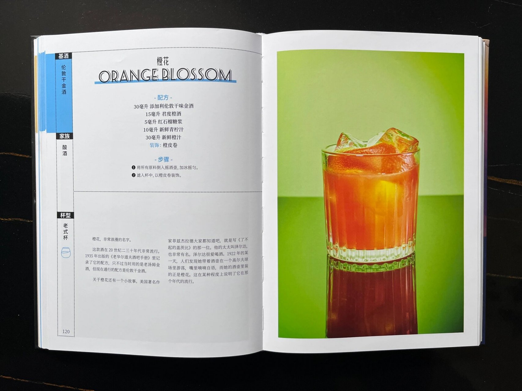 经典鸡尾酒故事12:橙花orange blossom 橙花 orange blossom -配方