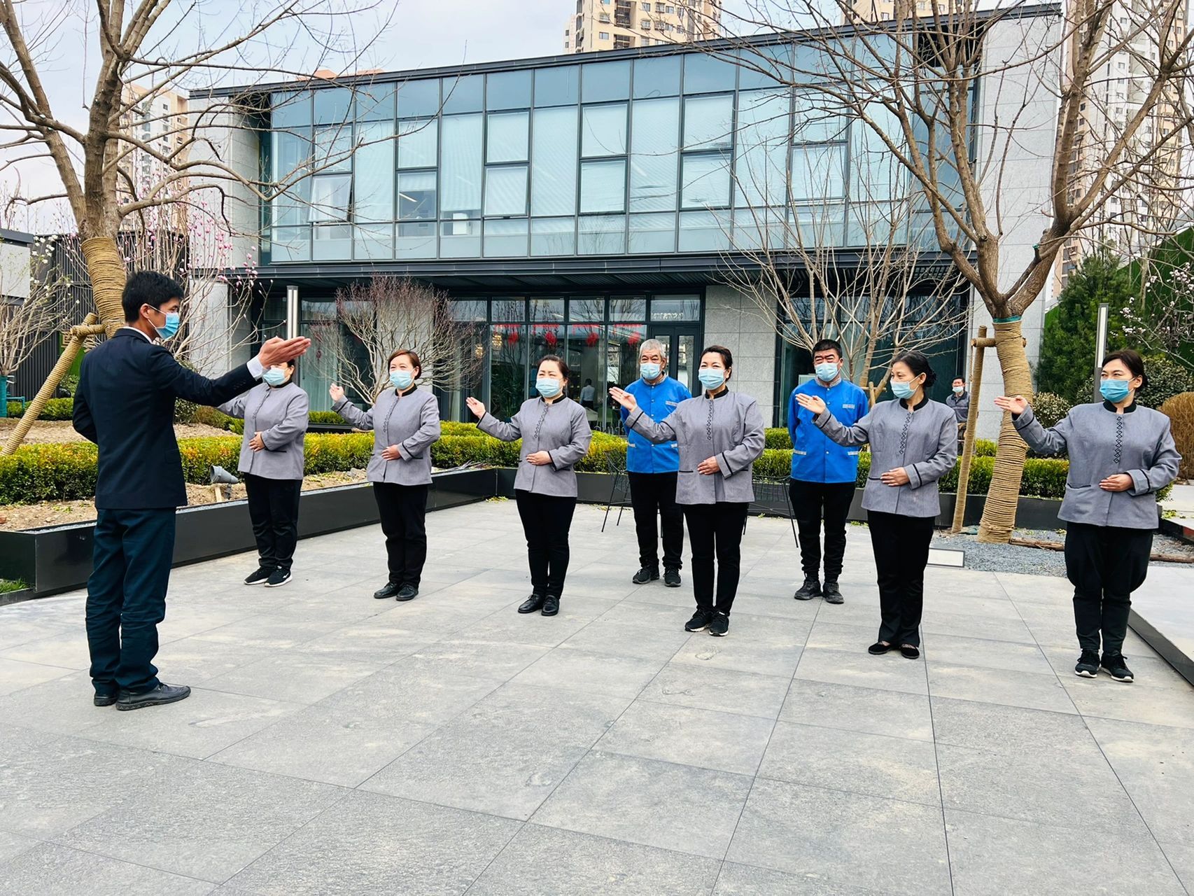 物业保洁培训日常