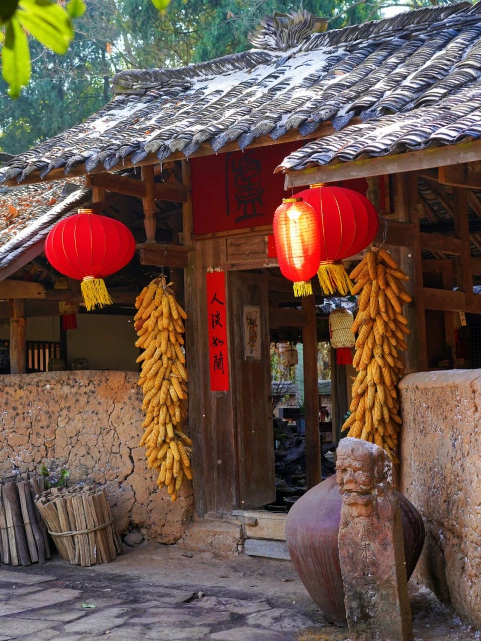 你可以永远相信中国老祖宗的审美 93——  四川成都农村的老房子