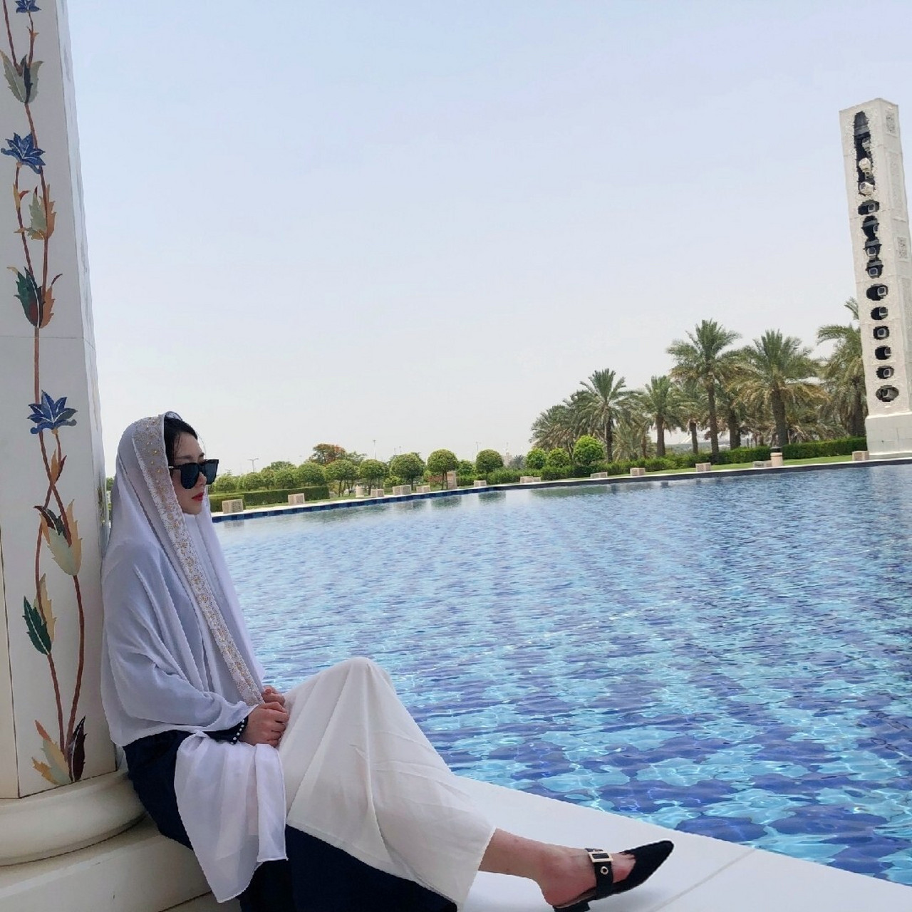 迪拜旅游穿搭 9615斥资55亿美金#迪拜旅行# 打造的谢赫扎耶德清真