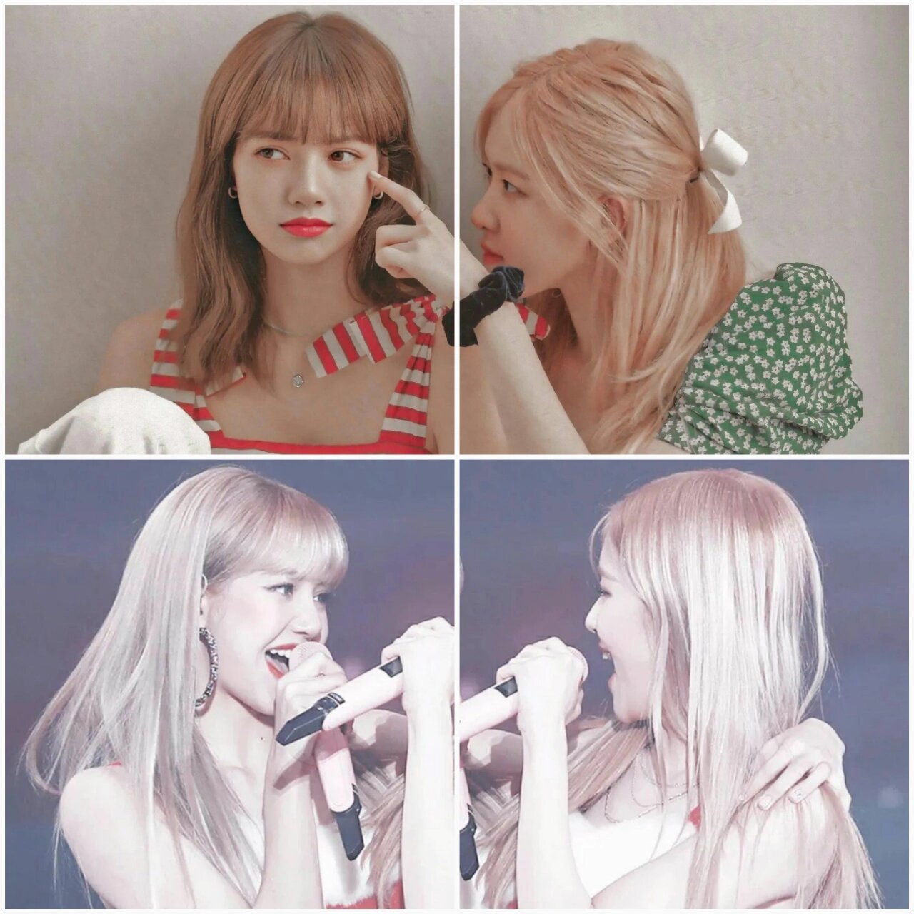 lisa~rose神仙闺蜜头像快和你闺蜜一人一半