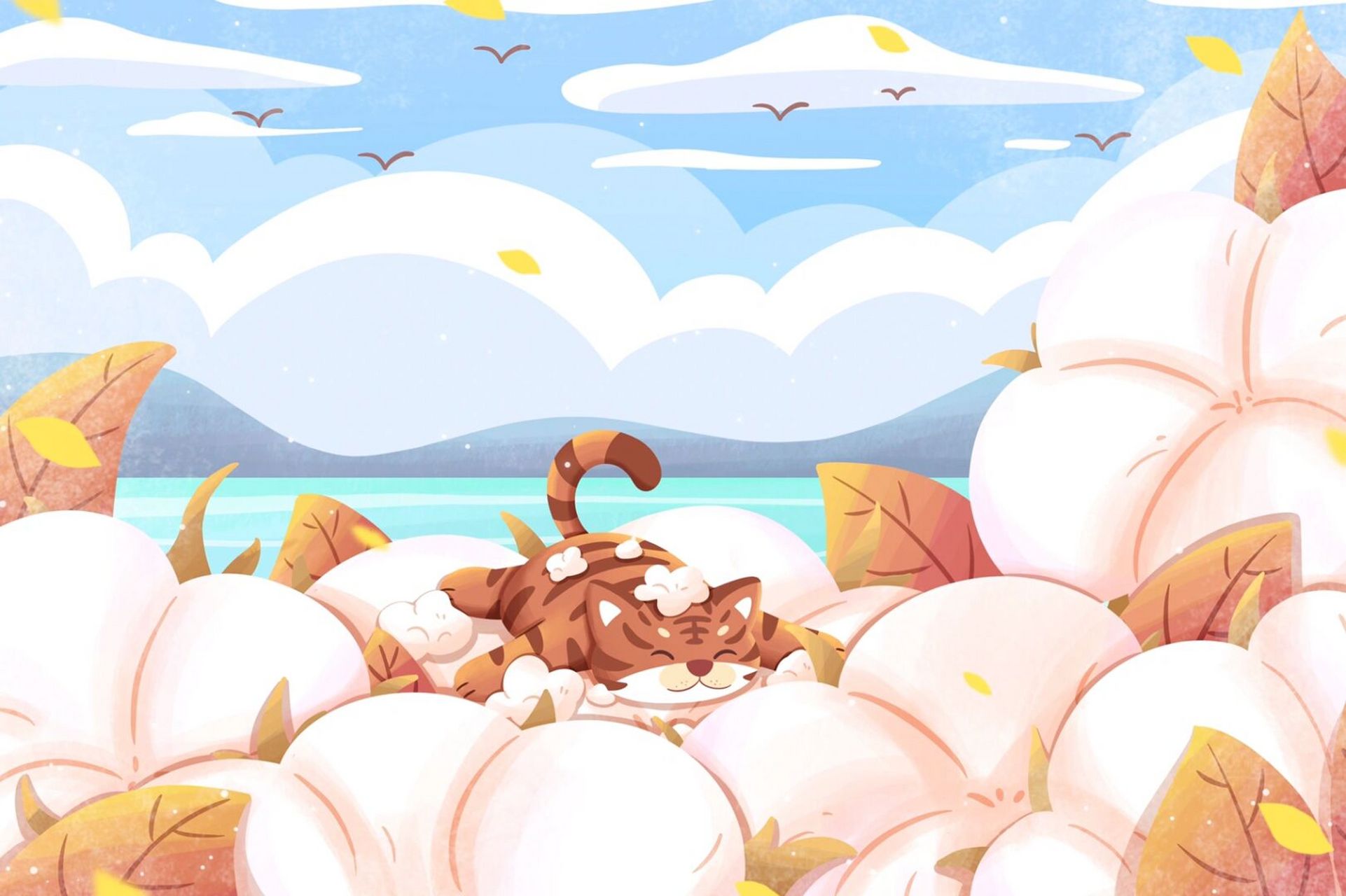 摘棉花 如果你看过一眼新疆的棉花田, 童话般的雪白,柔软,温暖, 会让