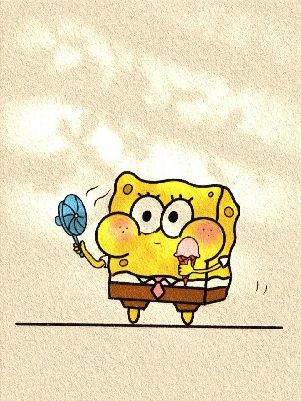 海绵宝宝可爱头像