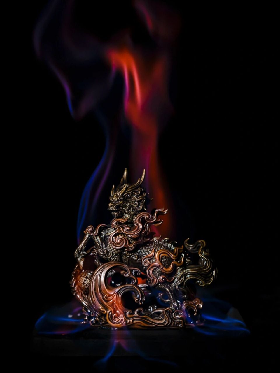 同事们都在用的麒麟壁纸 整理照片的时候 觉得我们麒麟的照片拍的太绝